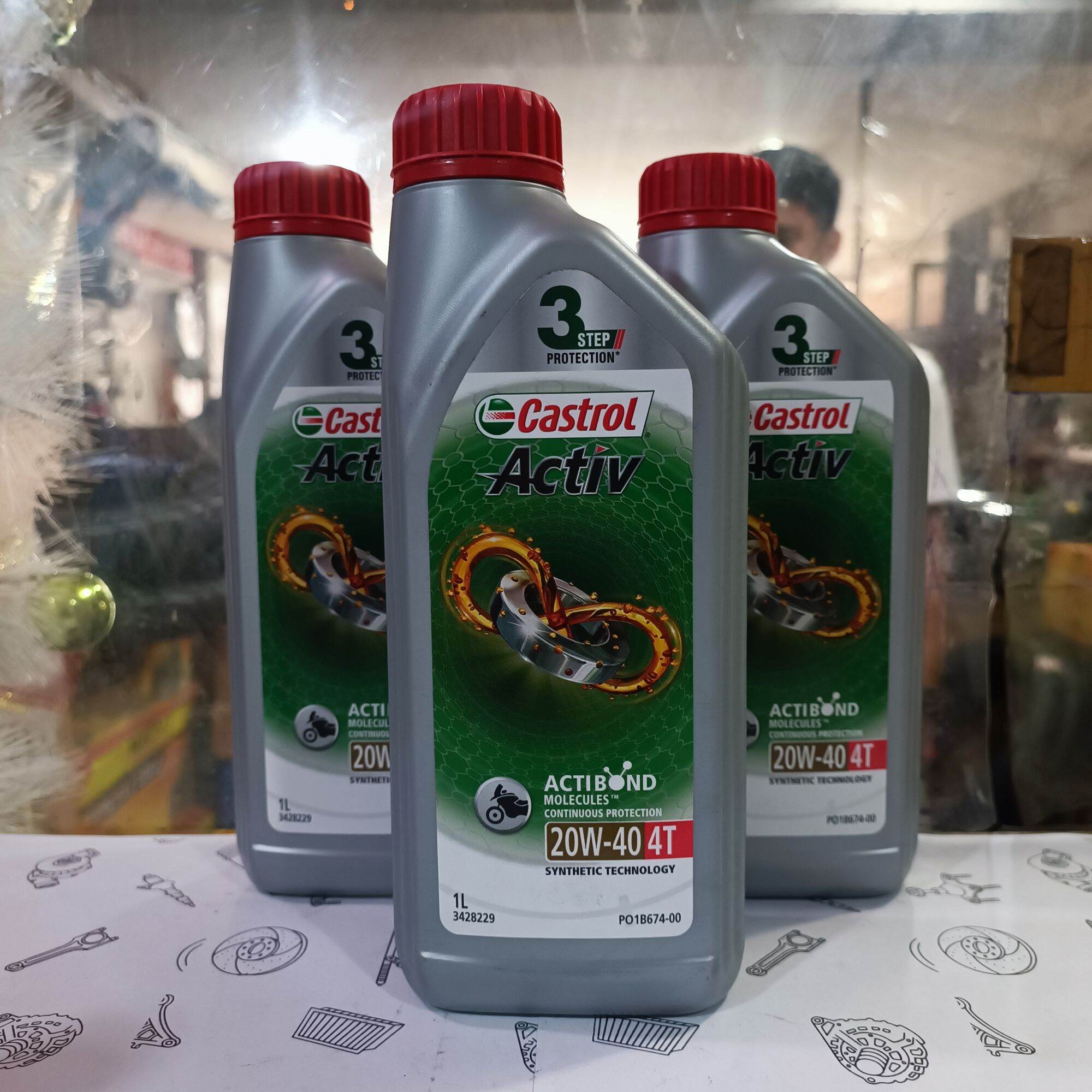 Castrol Activ Actibond T Engine Oil Liter Lazada Ph