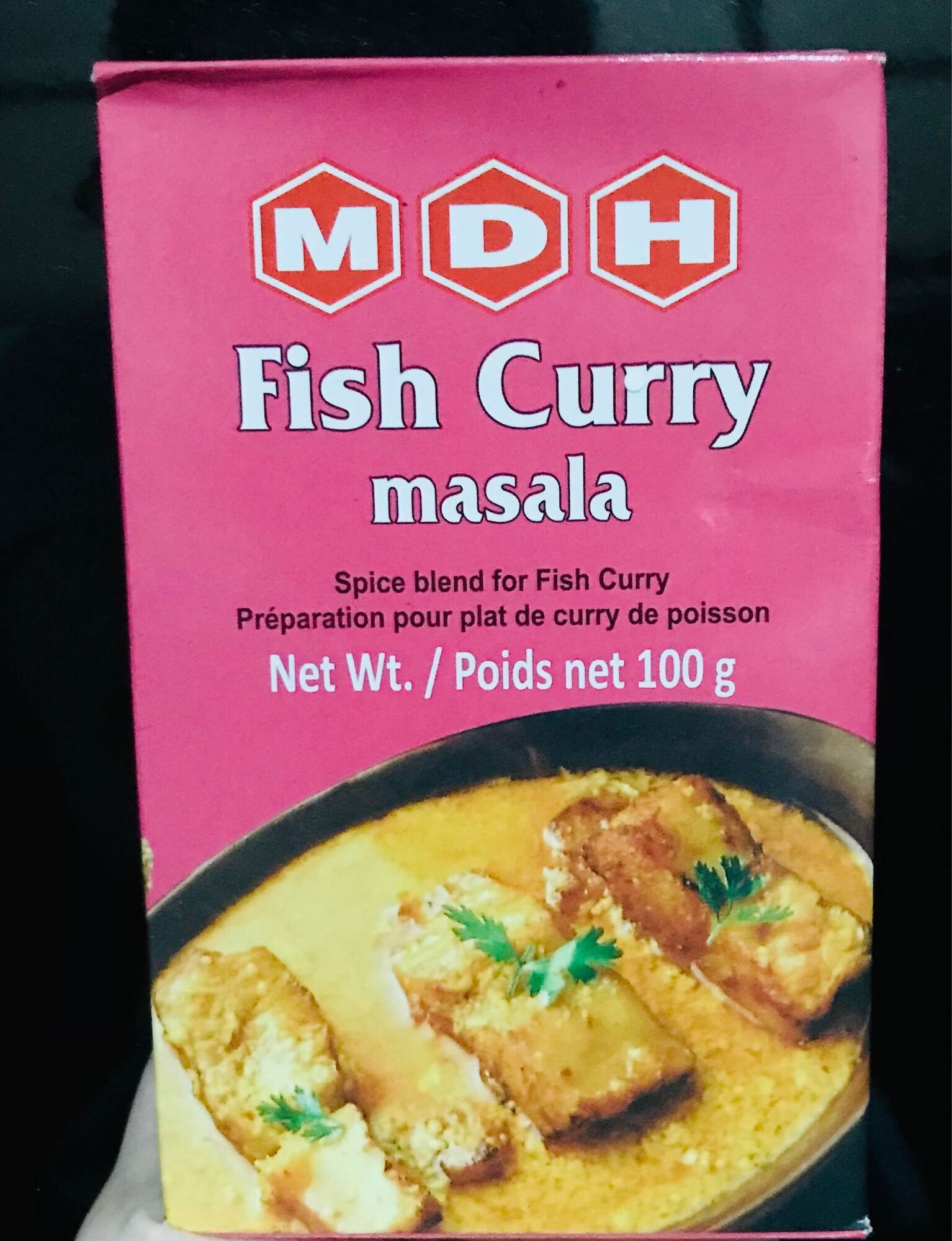 MDH Fish Curry Masala 100g Spice Blend For Fish Curry Lazada PH