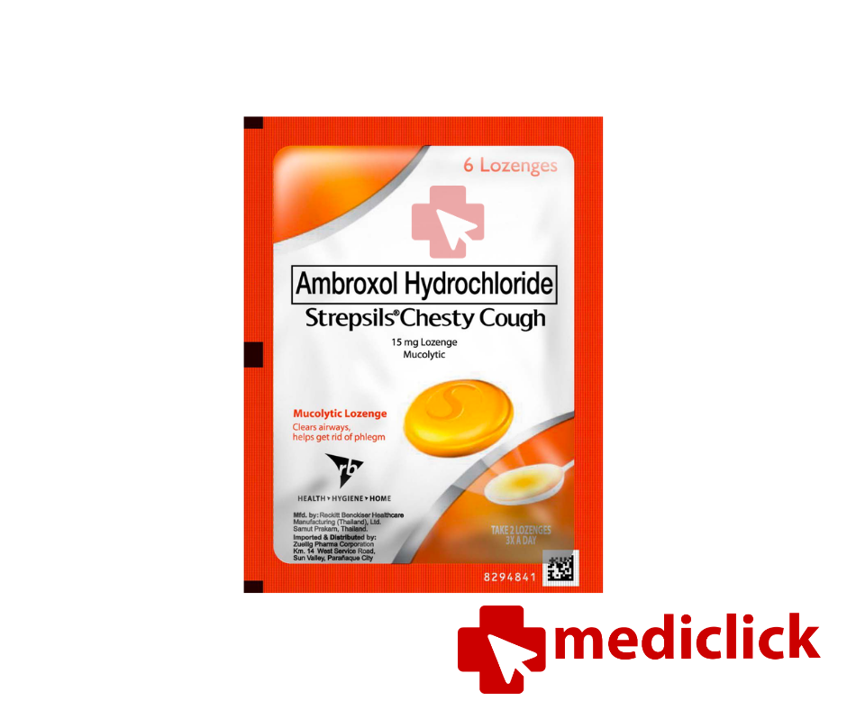 Strepsils Chesty Cough Lozenges Lazada Ph