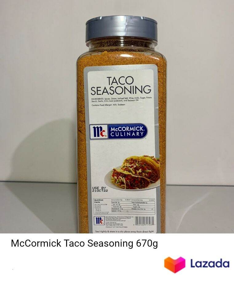 Taco Seasoning G Lazada Ph