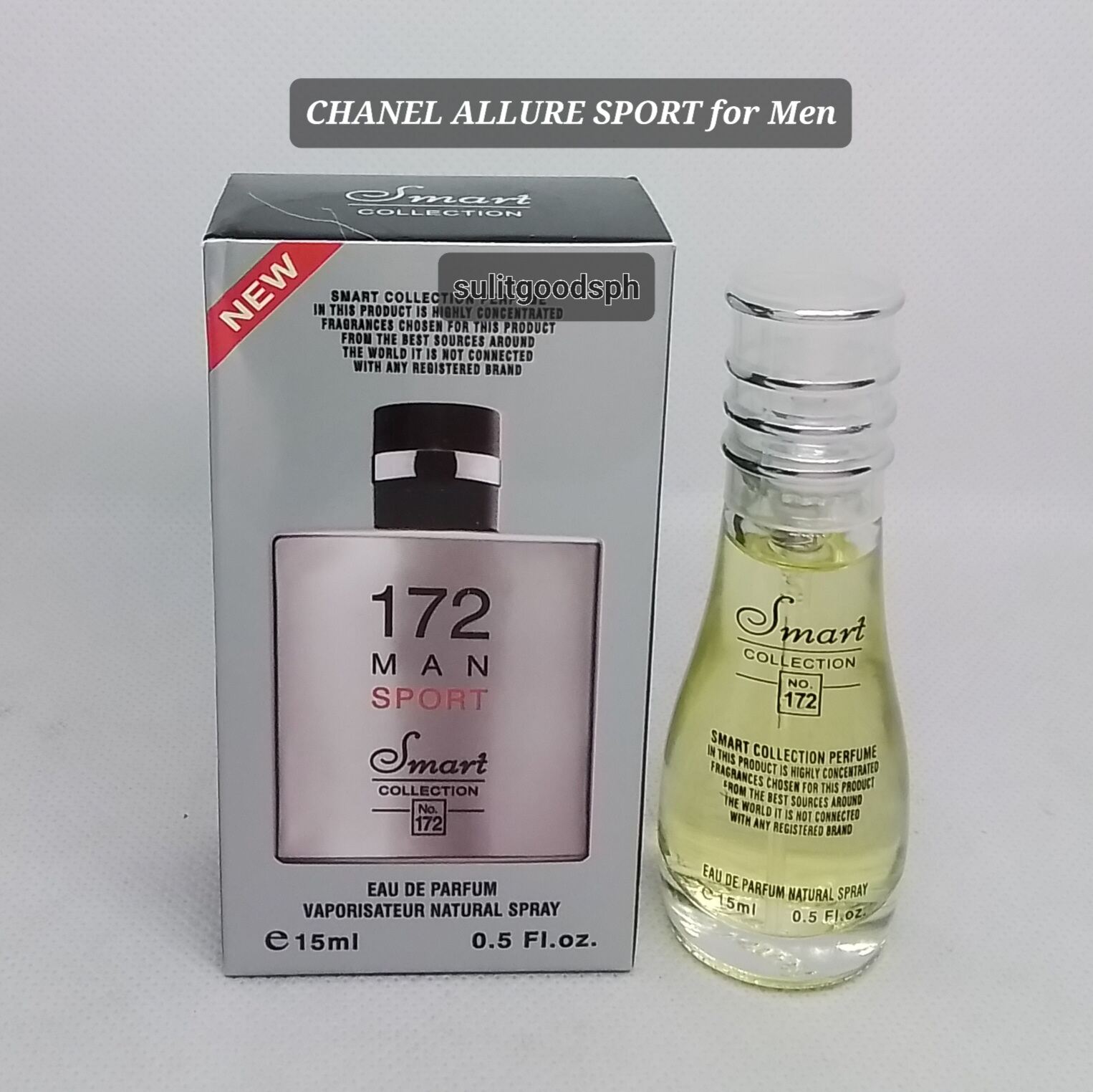 SMART COLLECTION PERFUME NO 172 FOR MEN 15 ML EDP Lazada PH