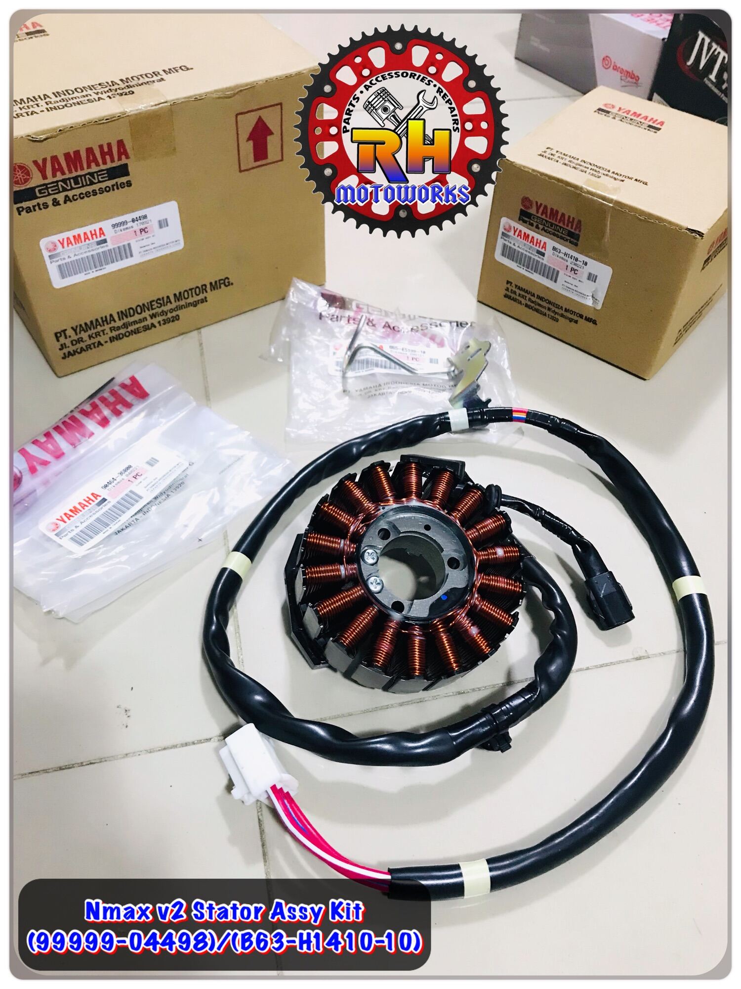 Nmax V Stator Assy Kit Yamaha Genuine Parts Lazada Ph