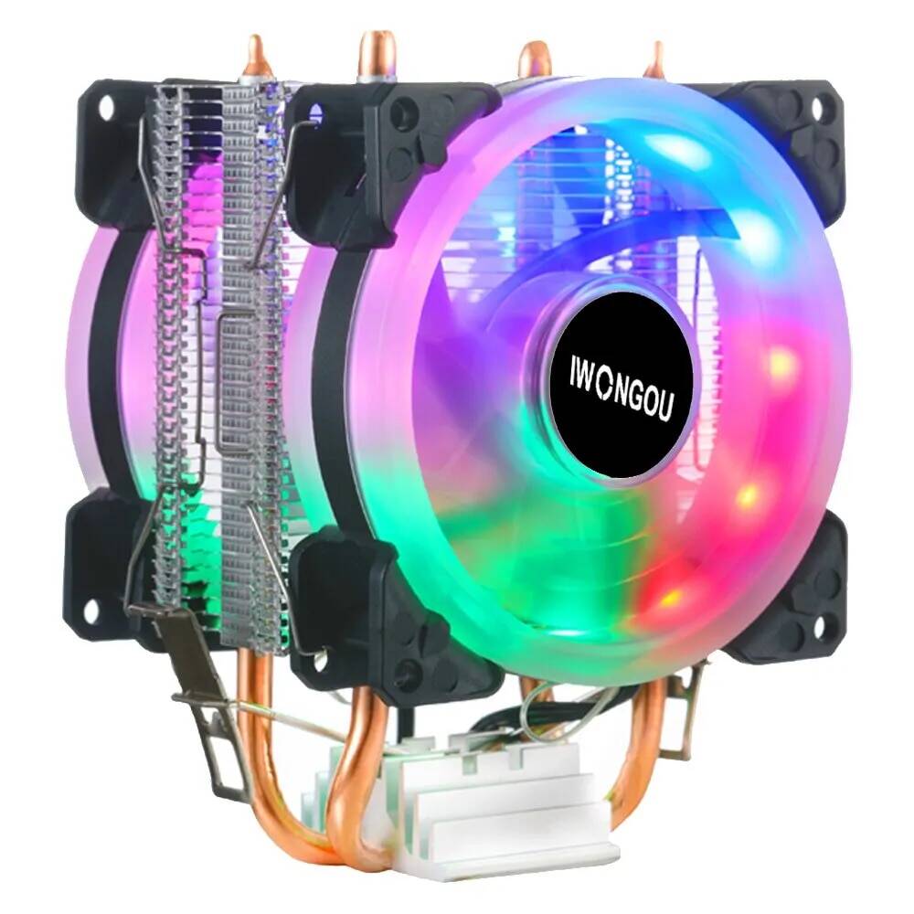 Iwongou X Processor Cooler Lga Heatpipes Radiator Mm Rgb Fan