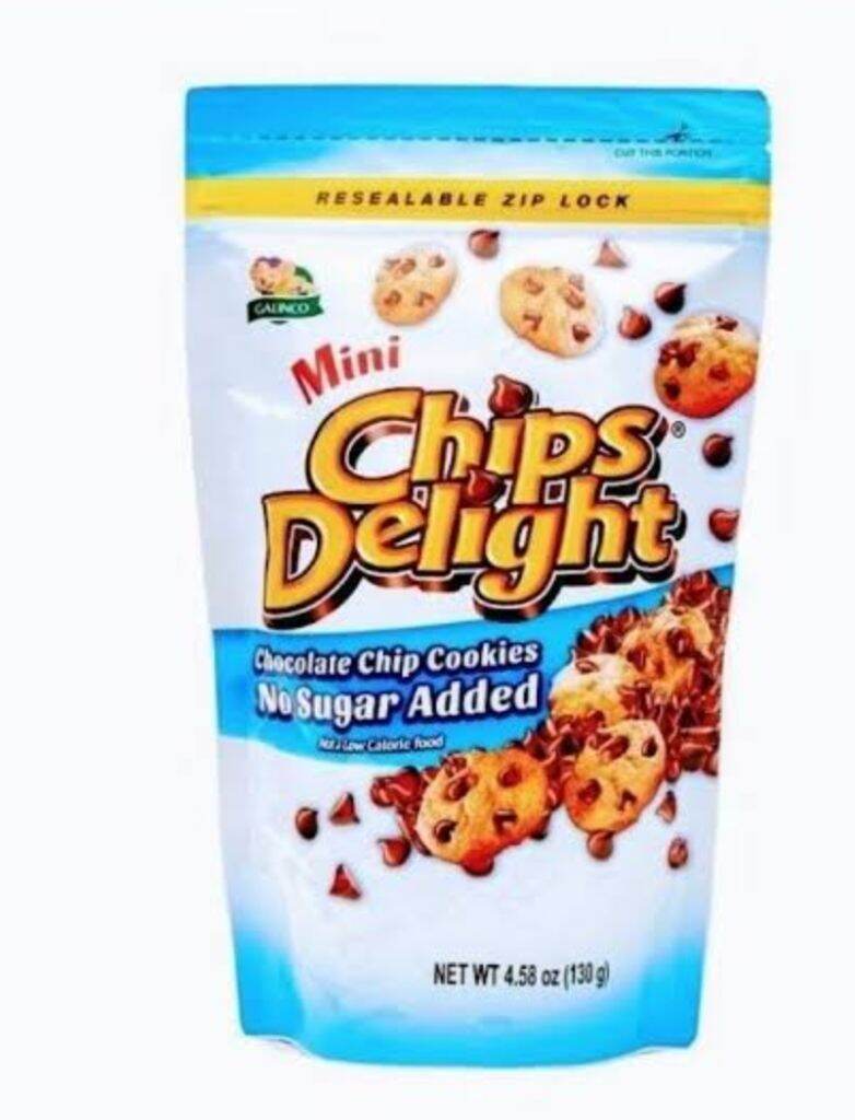 Chips Delight No Sugar Mini Chocolate Chip Cookies G Lazada Ph