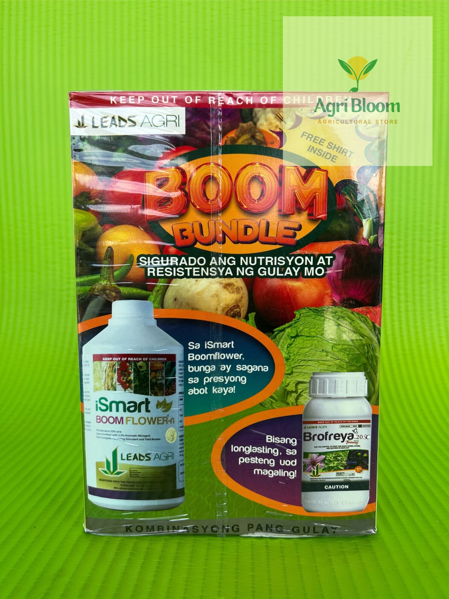 BOOM Bundle By Leads Agri Boom Flower 1 Liter And Brofreya