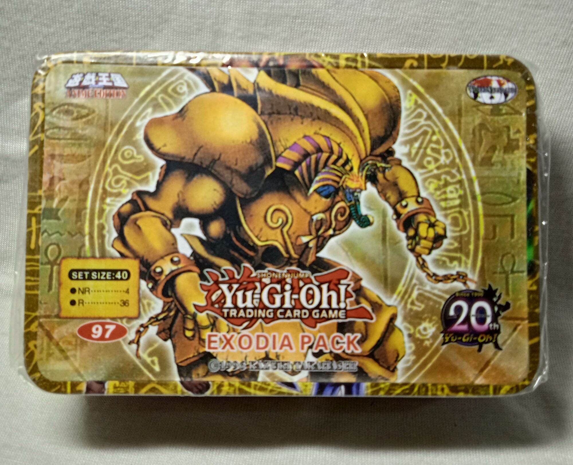 Exodia Pack Tin Class A Yu Gi Oh Trading Card Game Lazada Ph