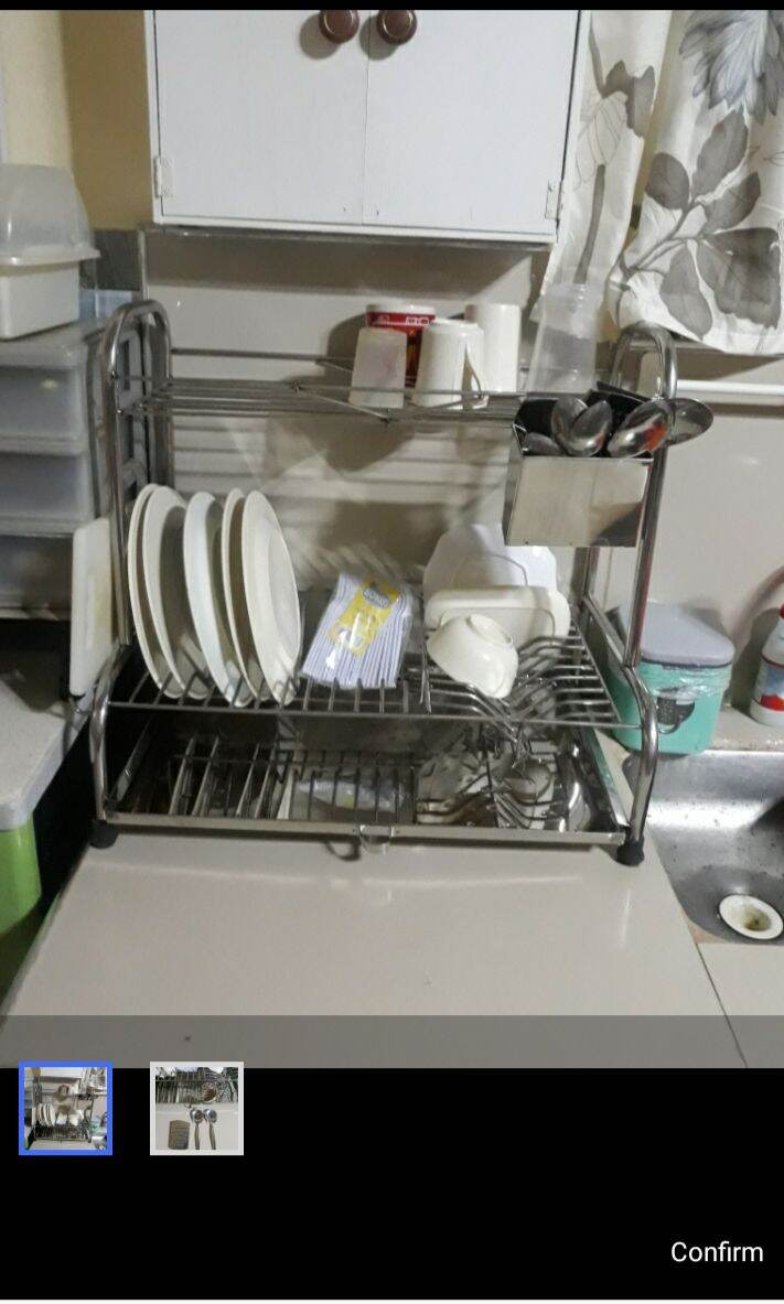 Pure Stainless Dish Rack Tauban Ng Pinggan 2layer 12plate Lazada PH