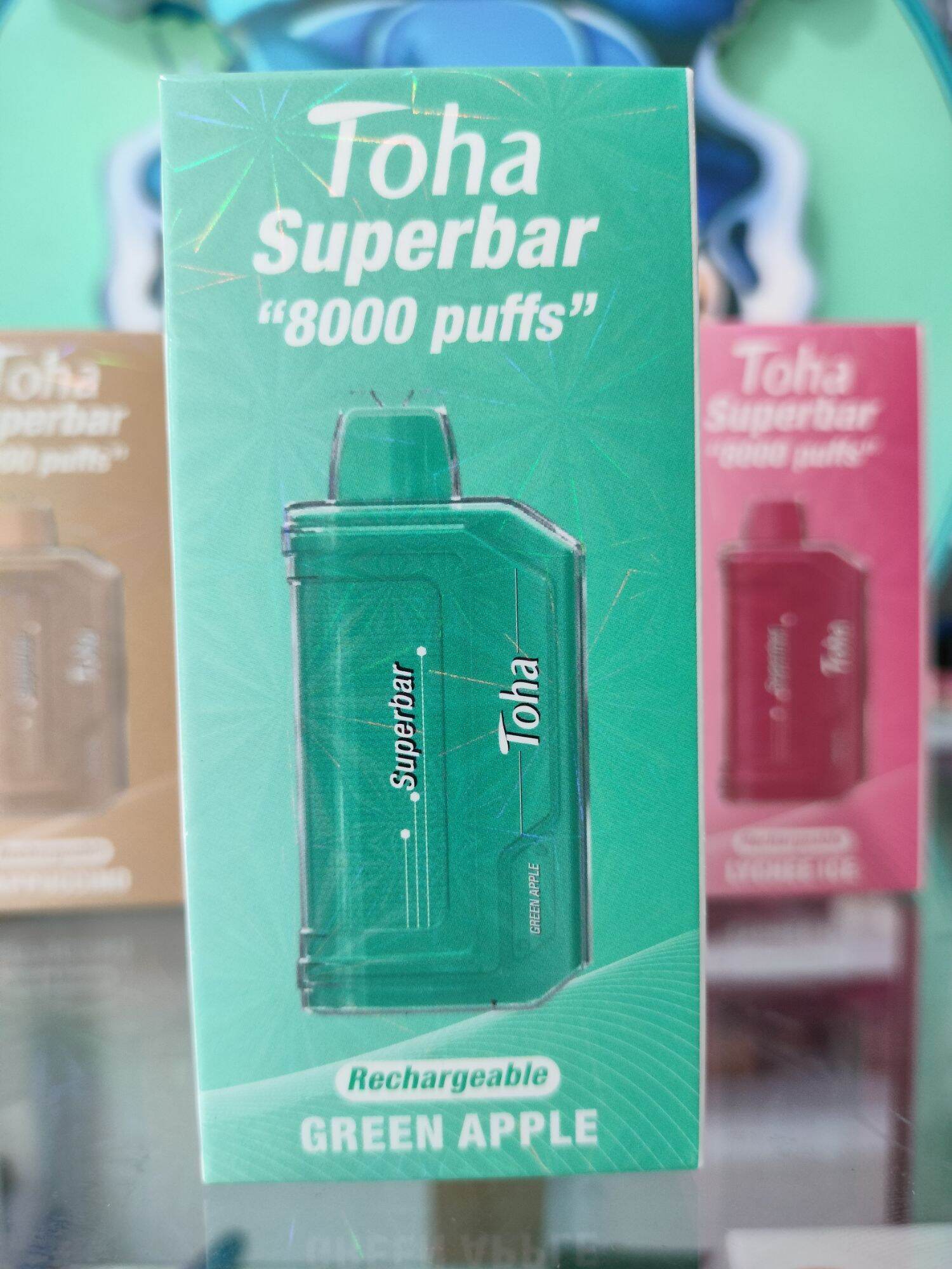 TOHA SUPERBAR 8K PUFFS RECHARGEABLE LEGIT Lazada PH