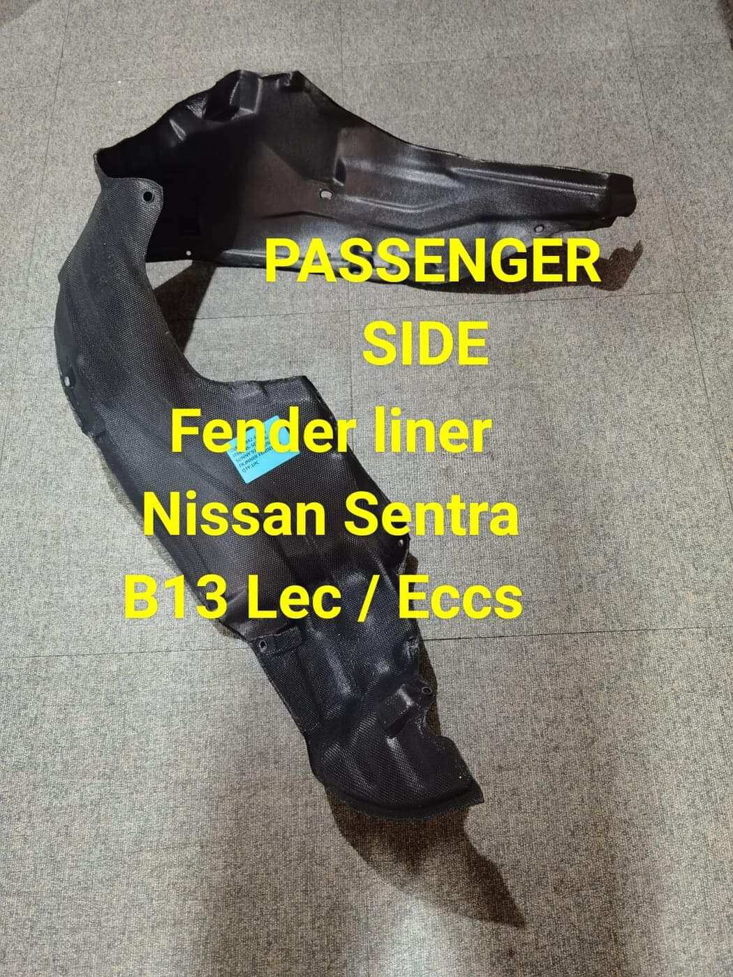 Front Fender Liner Nissan Sentra B Lec Eccs Passenger Side Lazada Ph