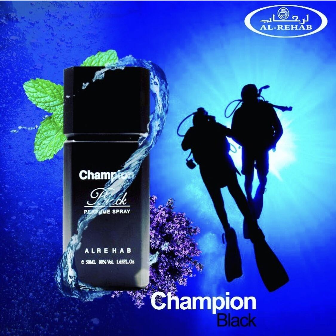 PFD Al Rehab Champion Black EDP 50ml Lazada PH