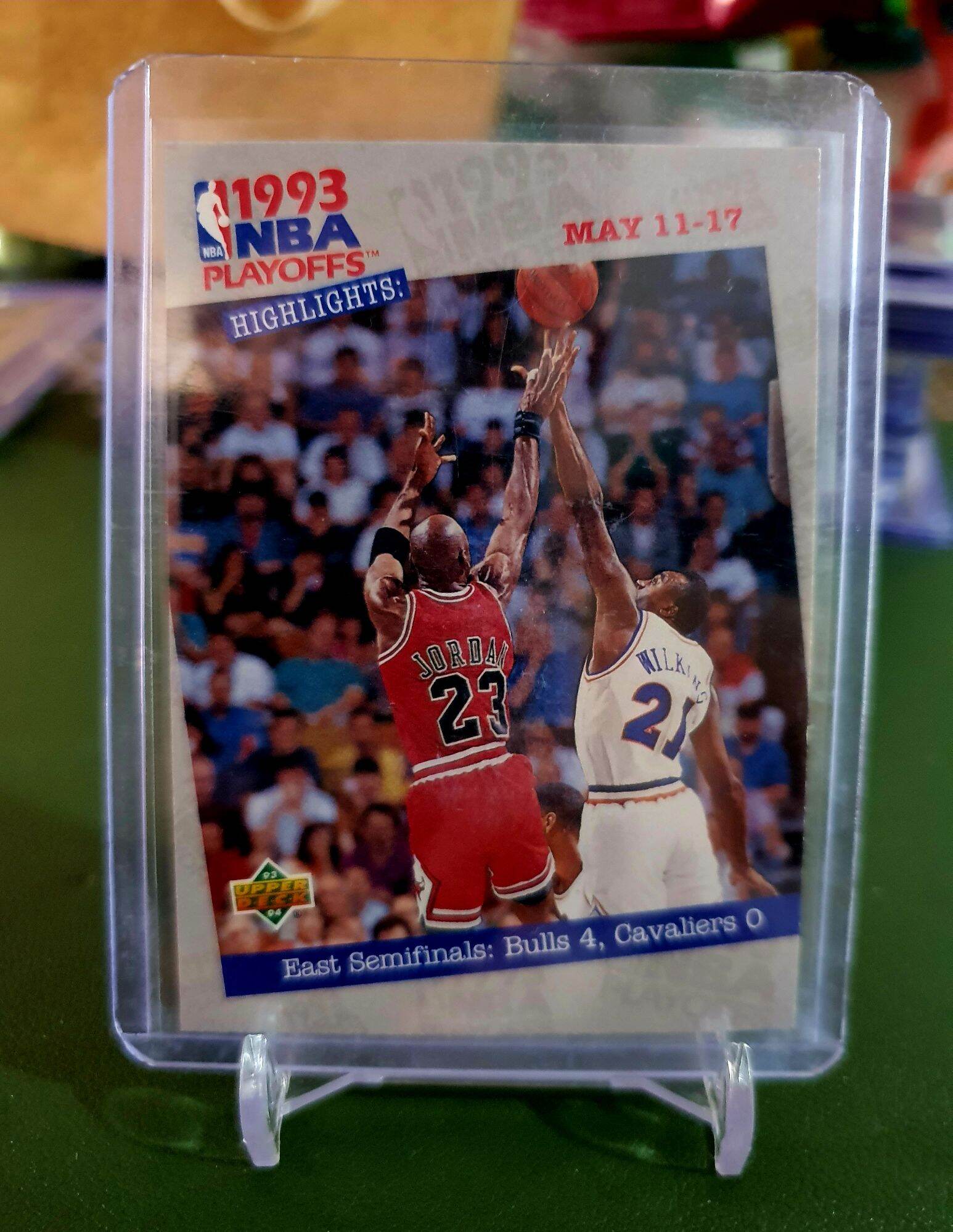 Michael Jordan UpperDeck 1993 PLAYOFFS HIGHLIGHT NBA CARD Lazada PH