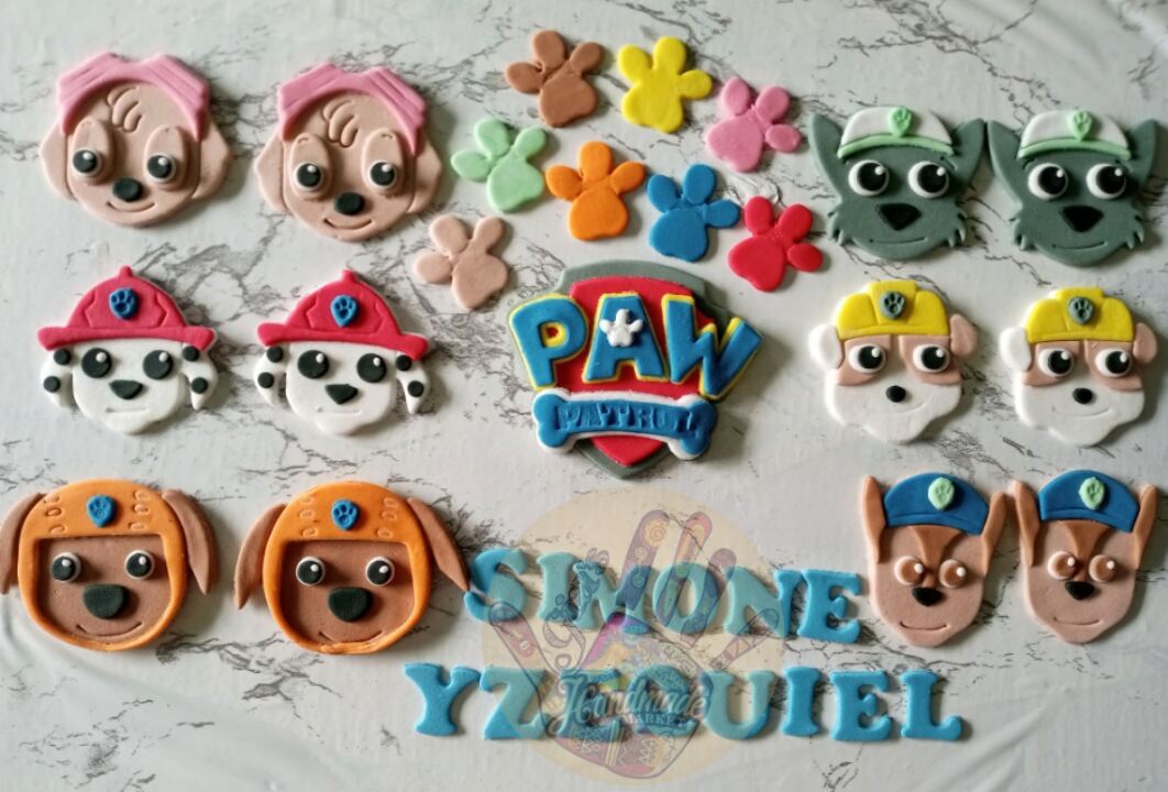 Paw Patrol Cake Cupcake Edible Toppers Lazada PH