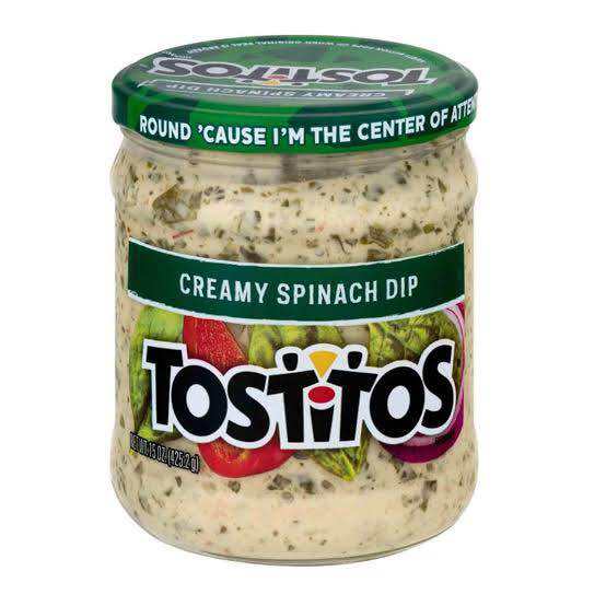 Tostitos Creamy Spinach Dip Sauce 425g Lazada PH