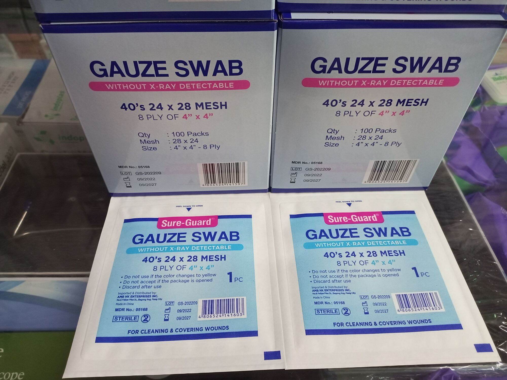 Sure Guard Gauze Swab Pad Sterile X Lazada Ph