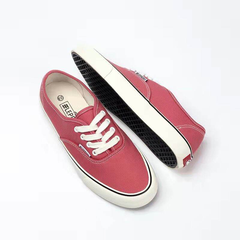 New Korean Sneaker Shoes Plain Canvas Lowcut Shoes For Women DWS21