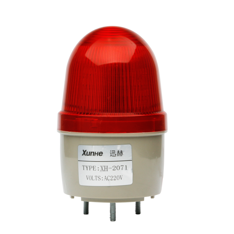 Led Small Warning Light Strobe Lamp Sound And Light Alarm 220V Buzzer