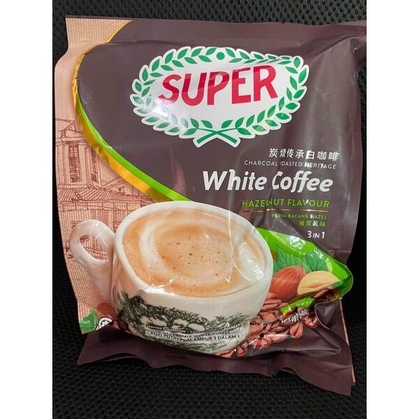 SUPER WHITE COFFEE Super Charcoal Roasted Coffee Hazelnut Lazada PH