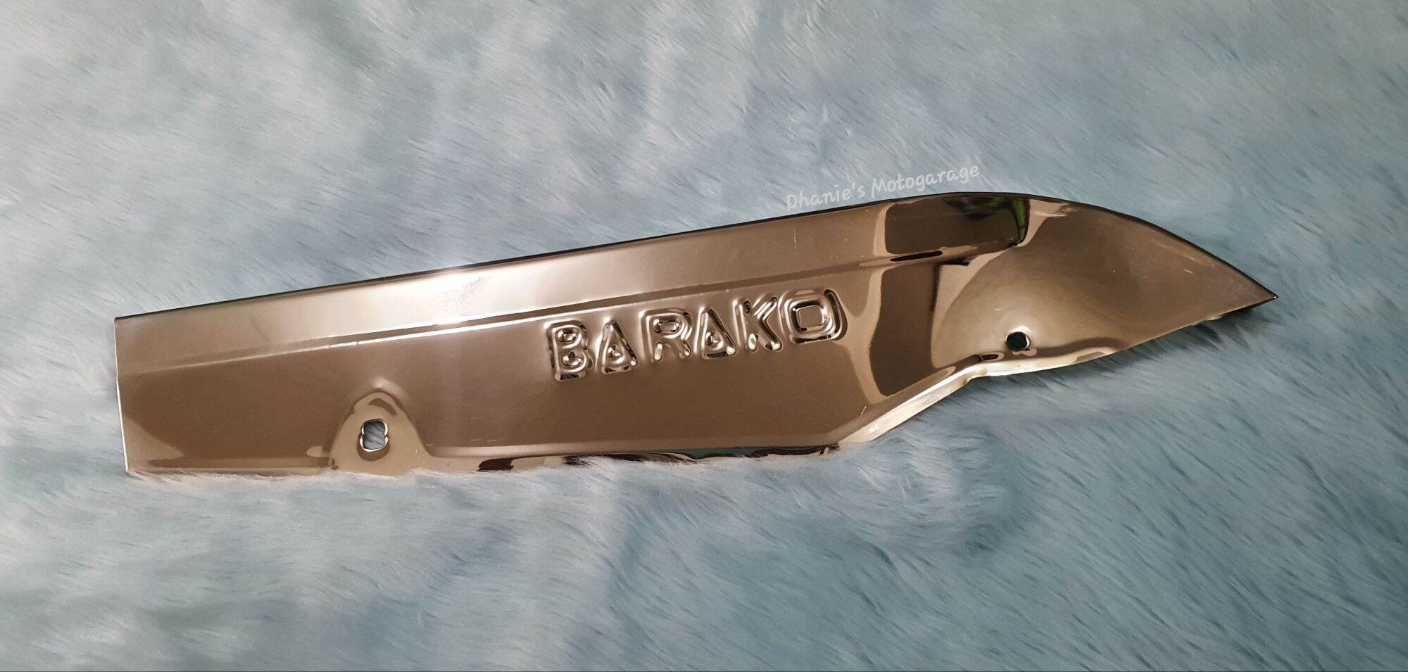 Kawasaki Barako Custom Made Stainless Steel Upper Half Chain Cover