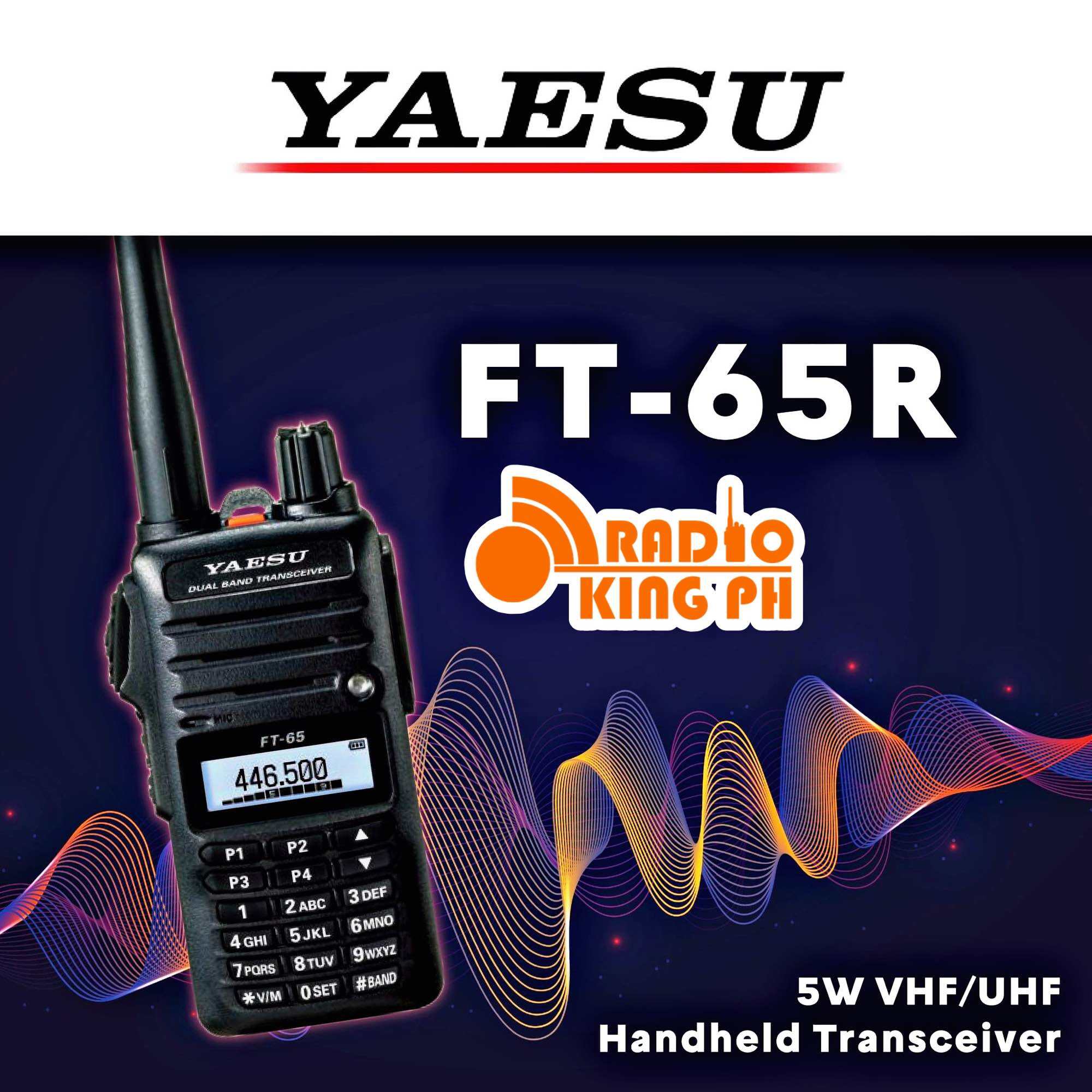 Yaesu Ft R Vhf Uhf Dual Band Fm Handheld Transceiver W Power