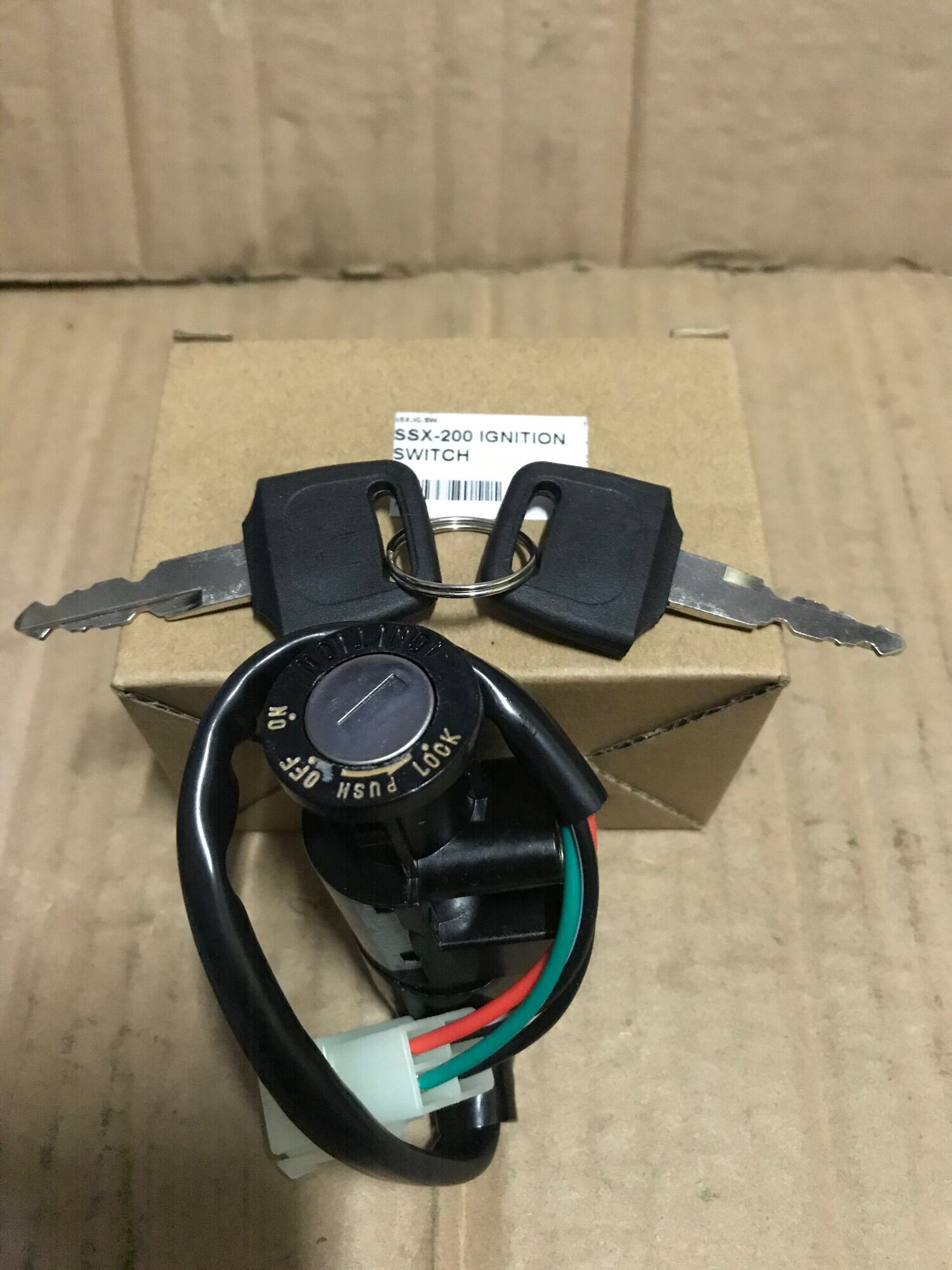 Rusi Ssx Ignition Switch With Key Only Original Lazada Ph