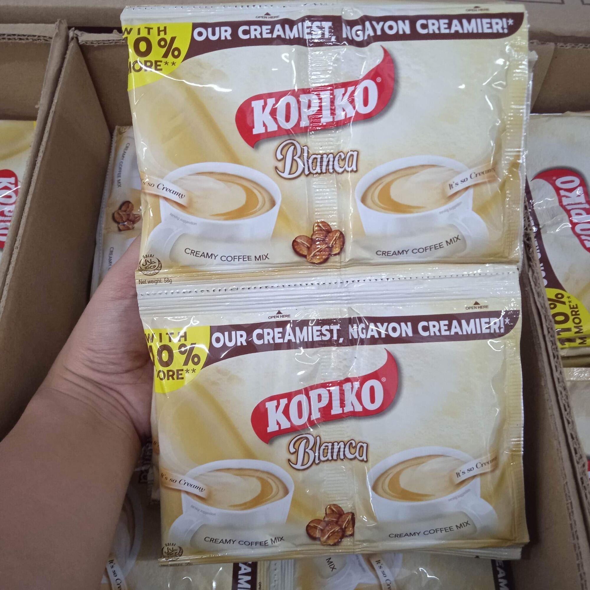 5 Pcs Sachets KOPIKO BLANCA Twin Pack Lazada PH