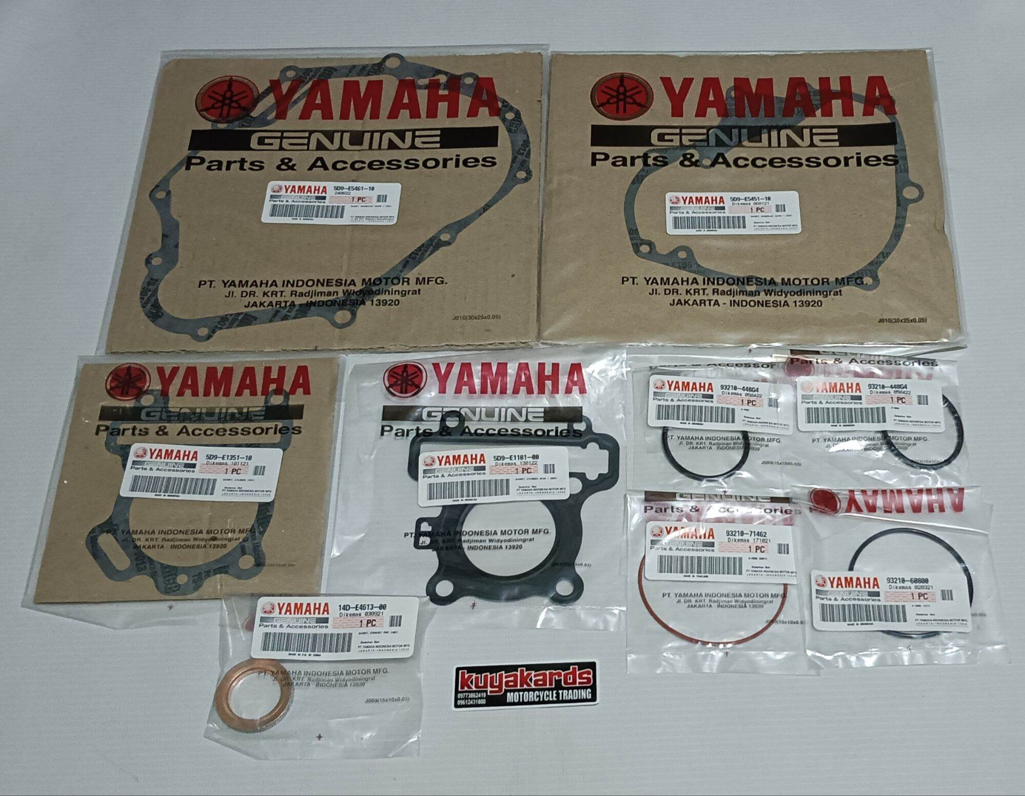 Yamaha Genuine Overhauling Gasket Vega Force Classic Vega Zr Rr Drum