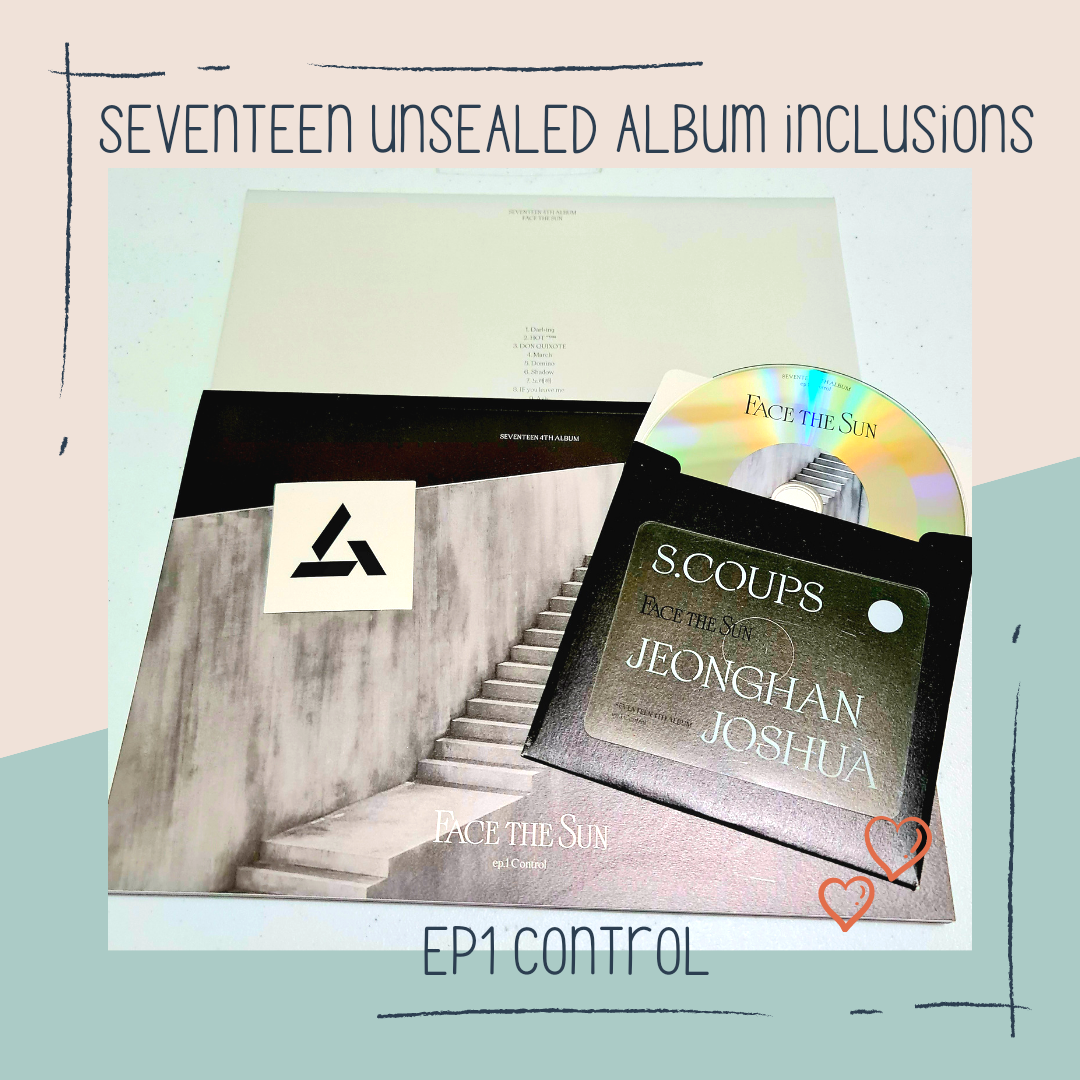 Seventeen Face The Sun Unsealed Album Lazada Ph