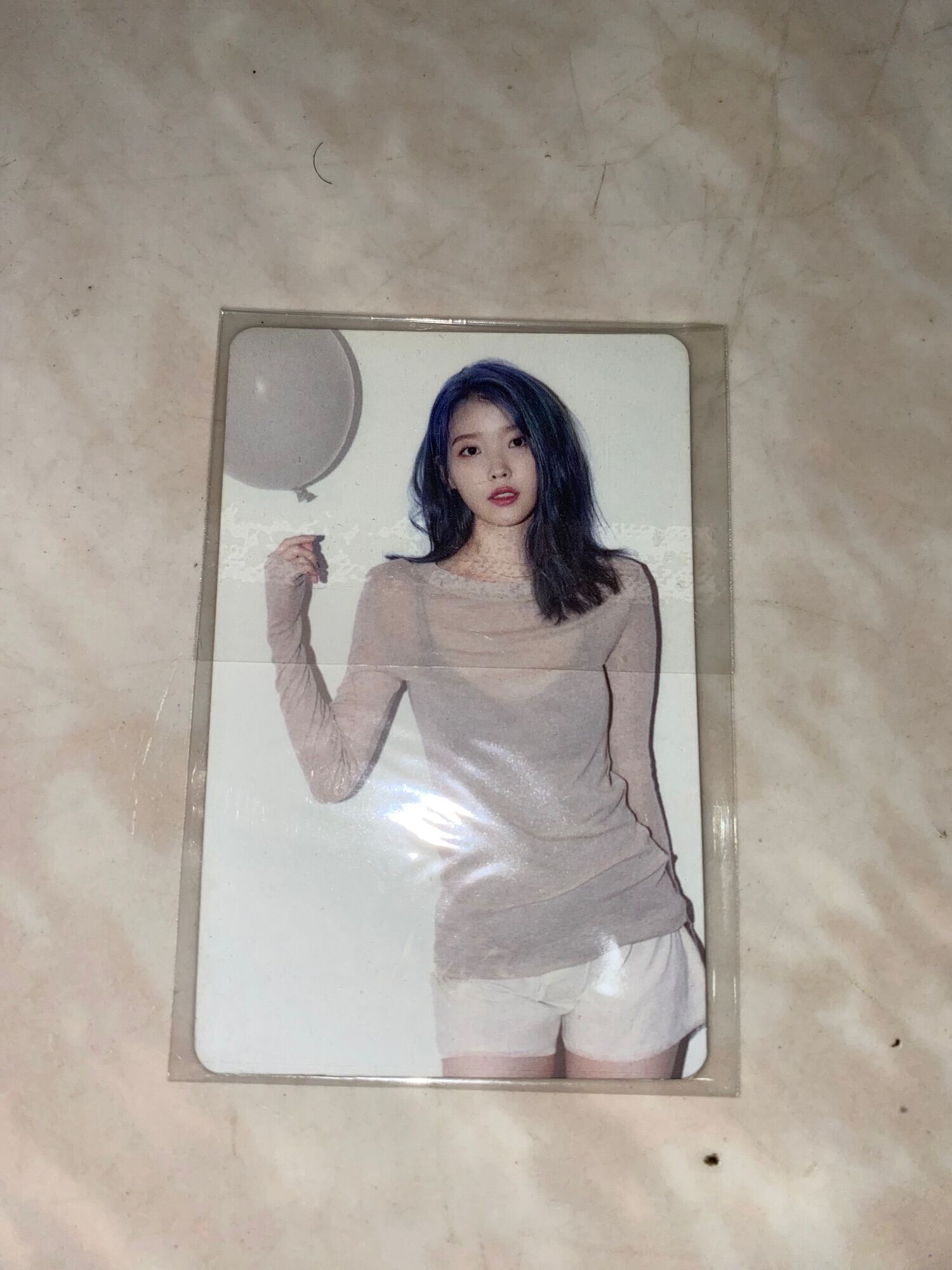 Official Iu Photocard Iu Official Photocard Iu Lilac Photocard Iu