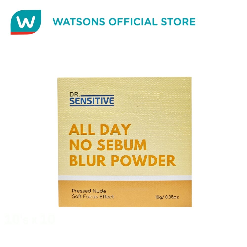 Dr Sensitive All Day No Sebum Blur Powder Pressed Nude G Lazada Ph