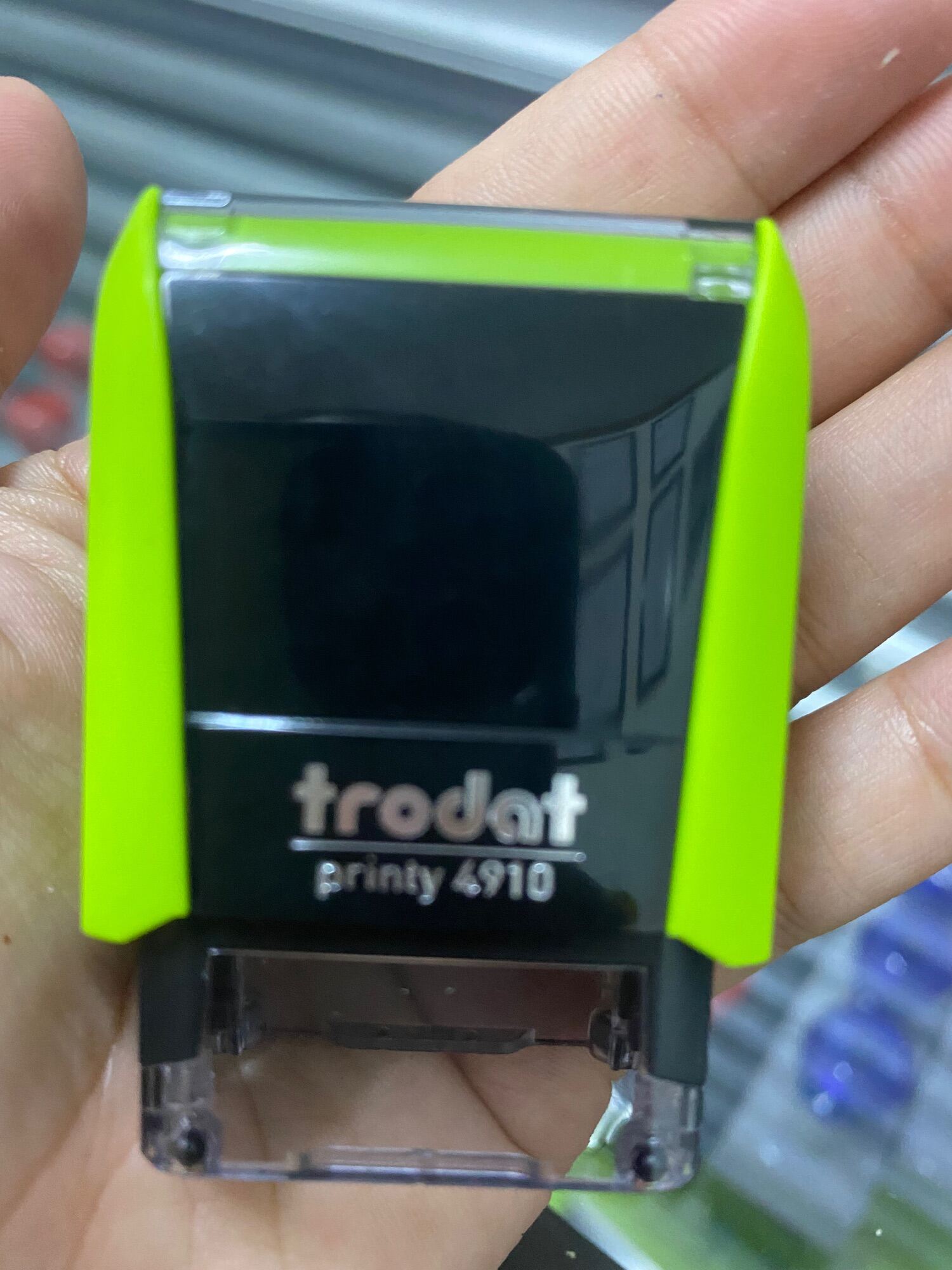 TRODAT PRINTY 4910 Personalized Self Inking Stamp Lazada PH