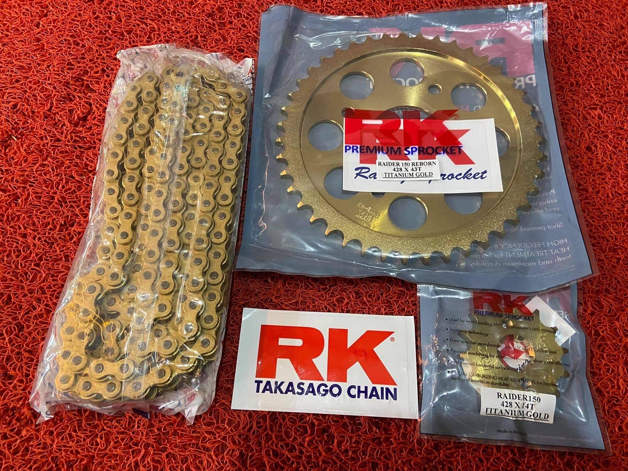 Rk Takasago Sprocket Set Fo Raider Reborn And Raider Fi Lazada Ph