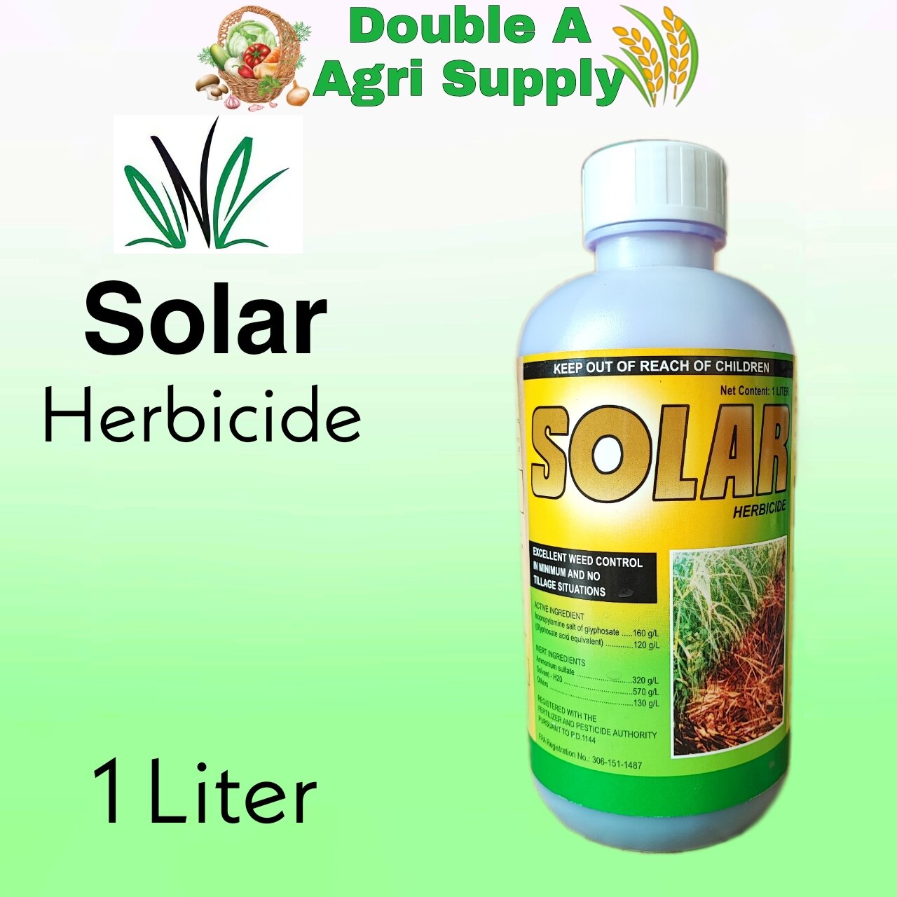 Solar Glyphosate Herbicide Weed Killer Liter Lazada Ph