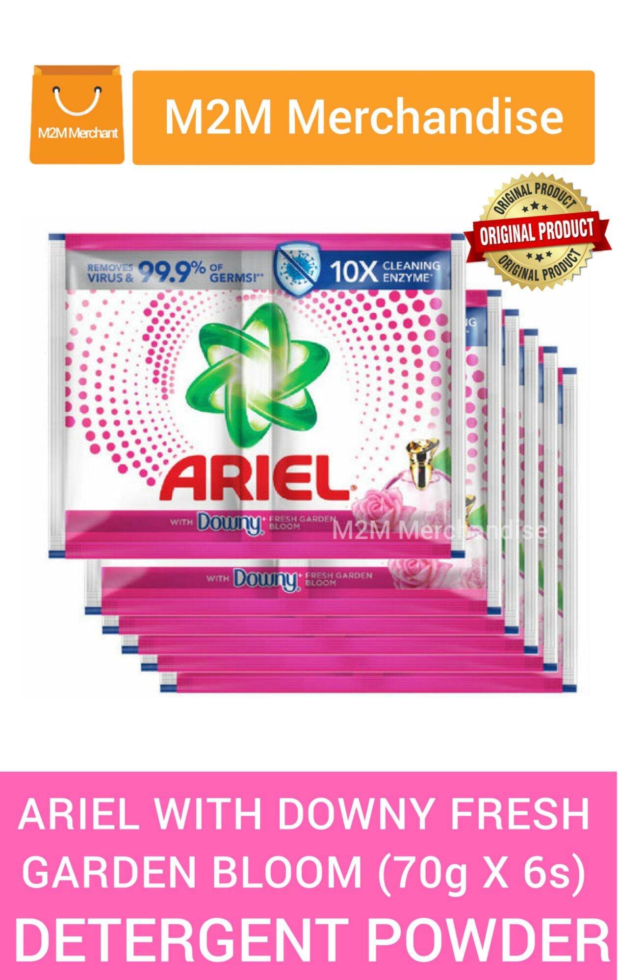 Ariel With Downy Fresh Garden Bloom Detergent Powder G X S Lazada Ph