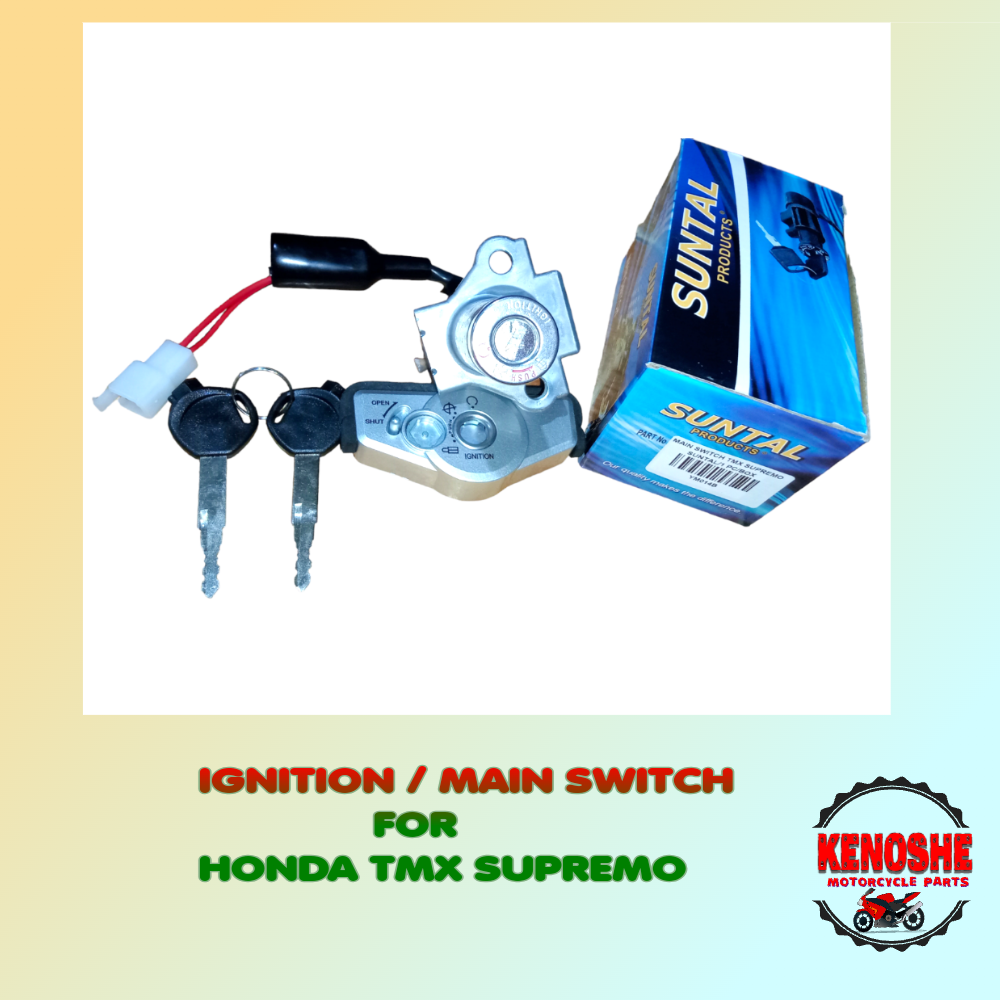 IGNITION MAIN SWITCH HONDA TMX SUPREMO With 2 Keys Lazada PH