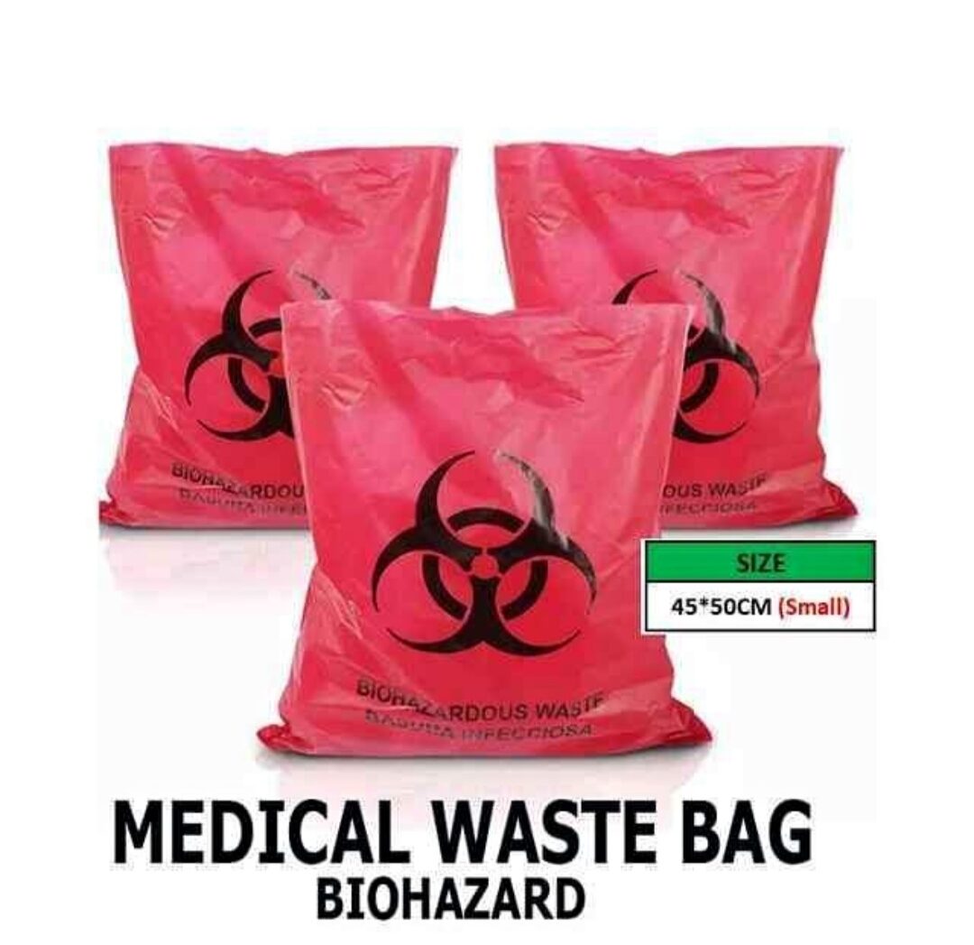 Pc X Cm Autoclavable Bag Medical Waste Bags Red Biohazard Bag