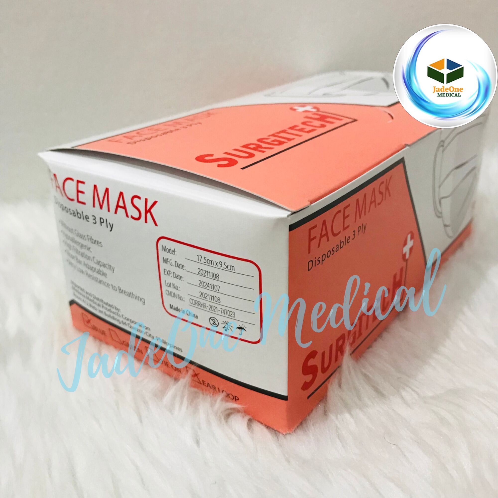 Indoplas Face Mask Disposable Non Woven Ply With Earloop Pcs