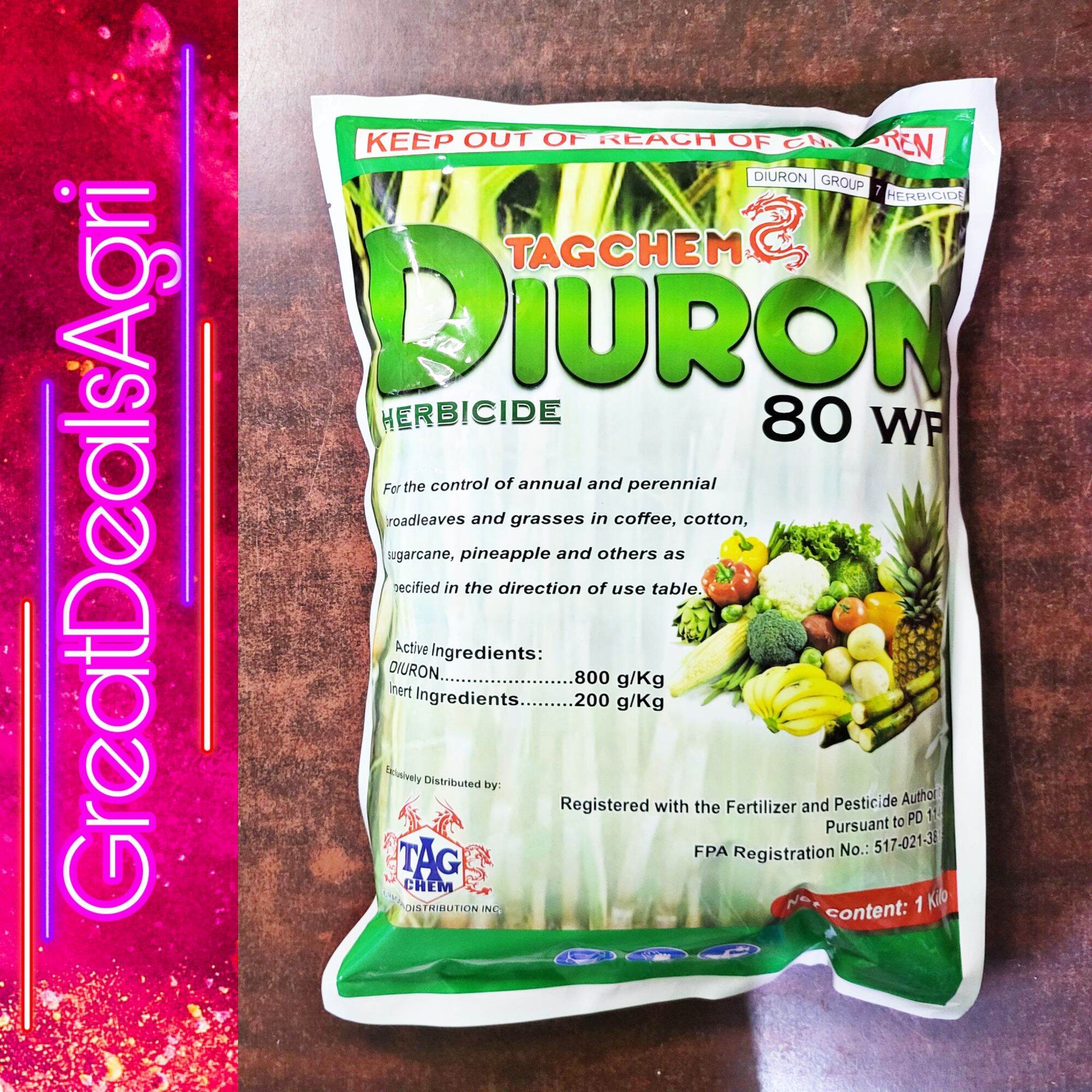 TAGCHEM DIURON 80WP HERBICIDE 1 KILO By TAGCHEM Lazada PH