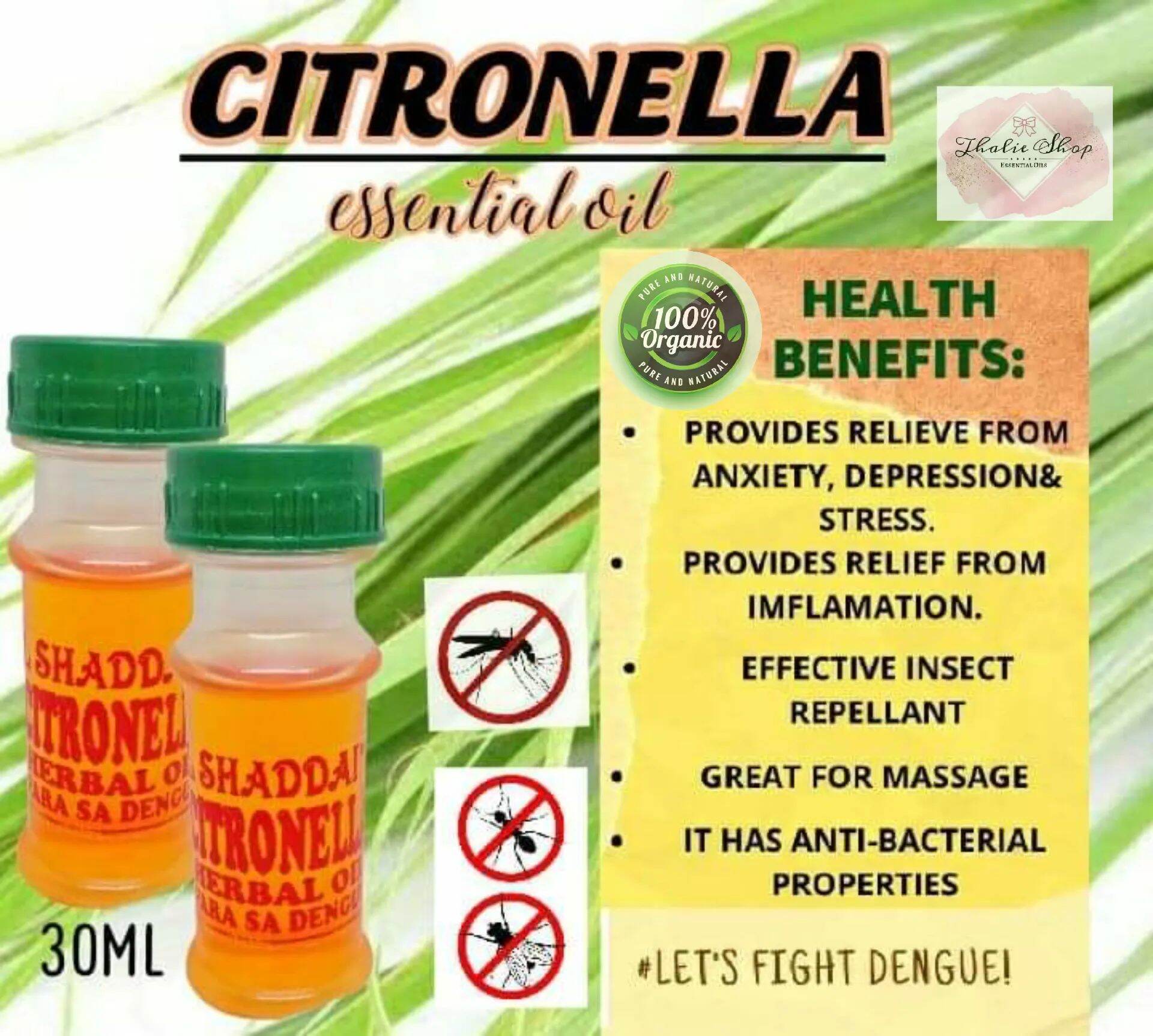 Elshaddai Citronella Oil Massage Oil Lazada Ph