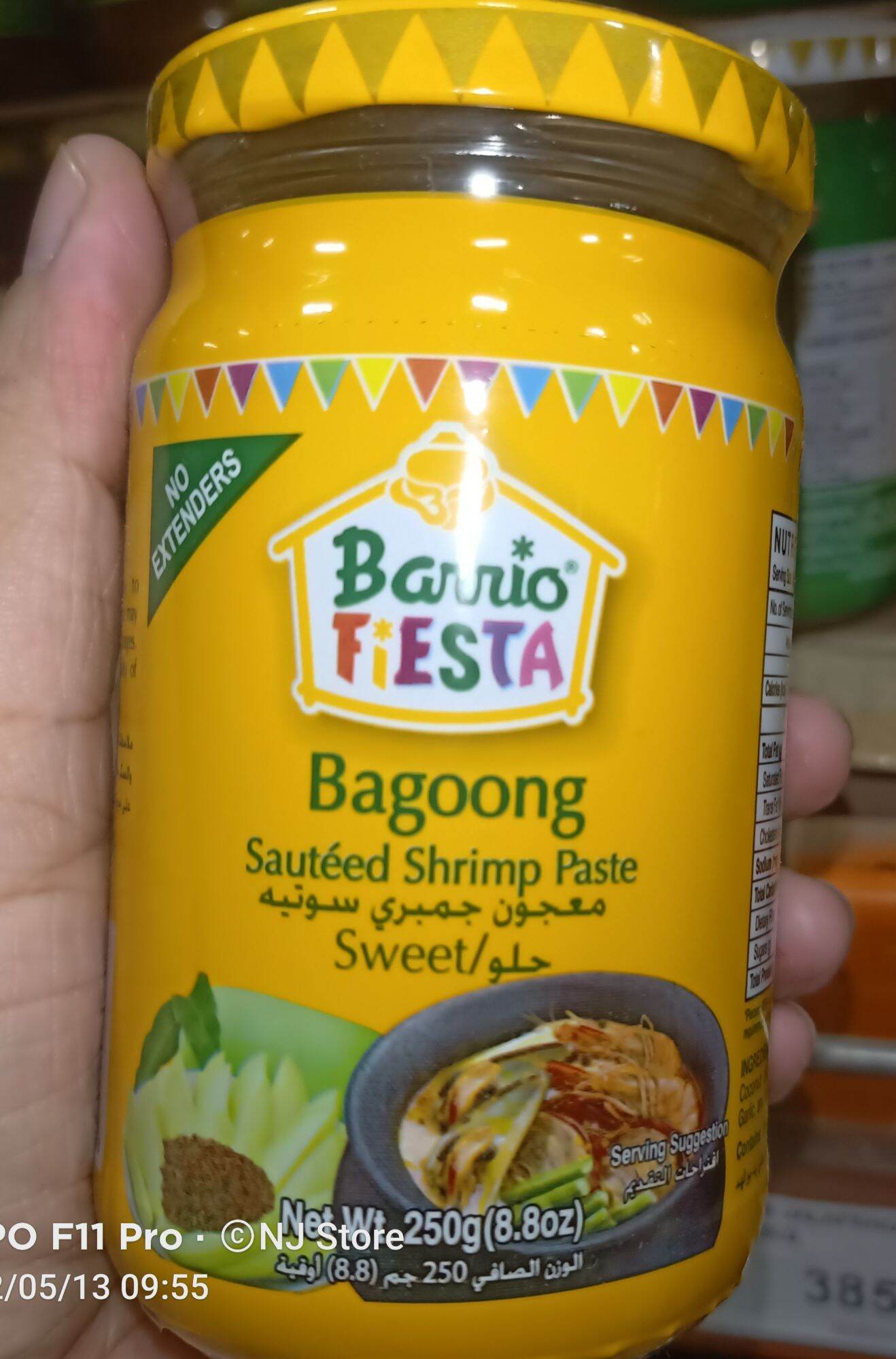 BARRIO FIESTA BAGOONG SAUTEED SHRIMP PASTE 250g Lazada PH