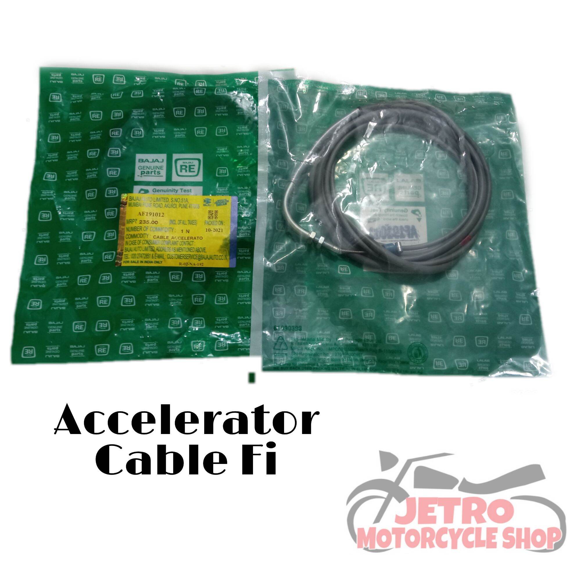 Accelerator Throttle Cable Fi For Bajaj R E Lazada Ph