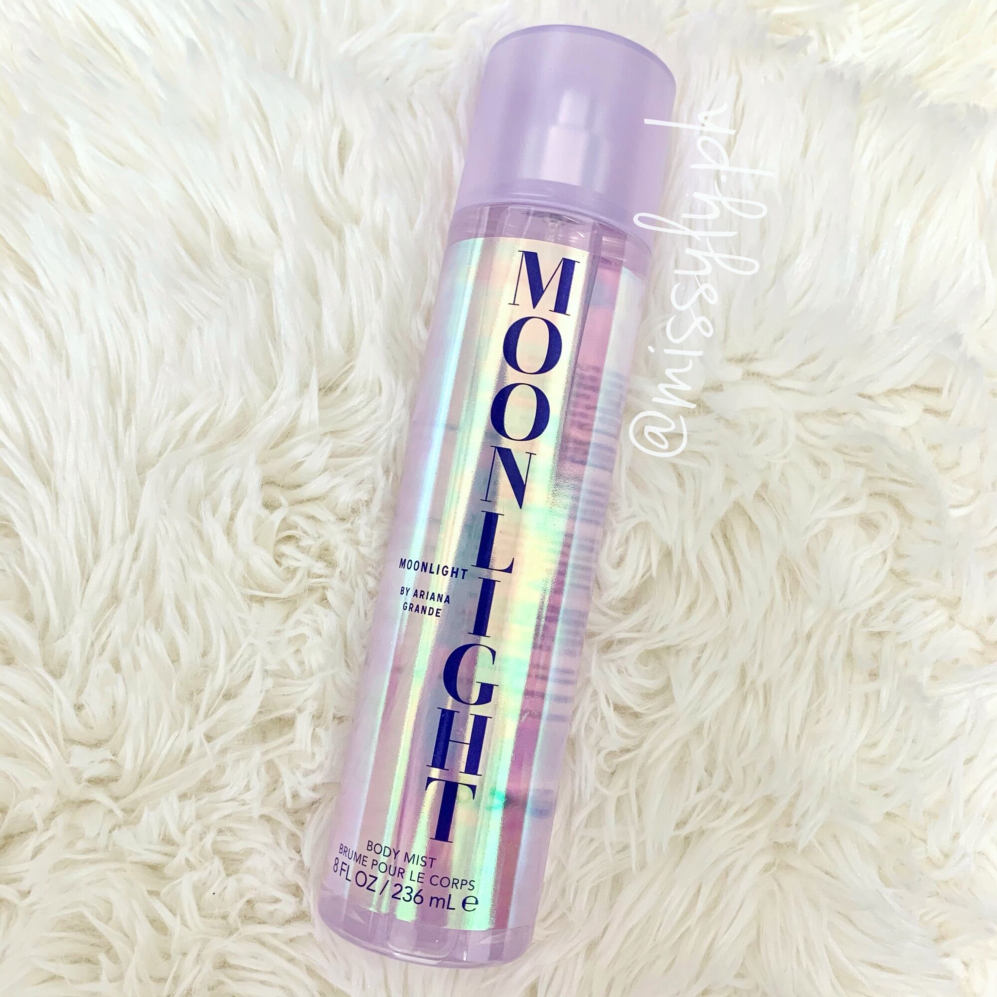 ariana grande moonlight body mist review