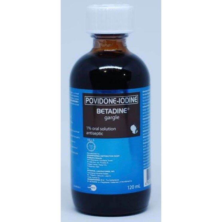 Betadine Gargle 1 Oral Antiseptic Gargle Solution Povidone Iodine