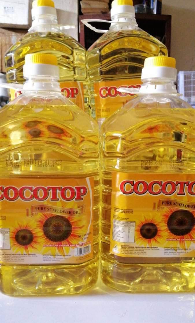 Cocotop Pure Sunflower Oil 5 liters