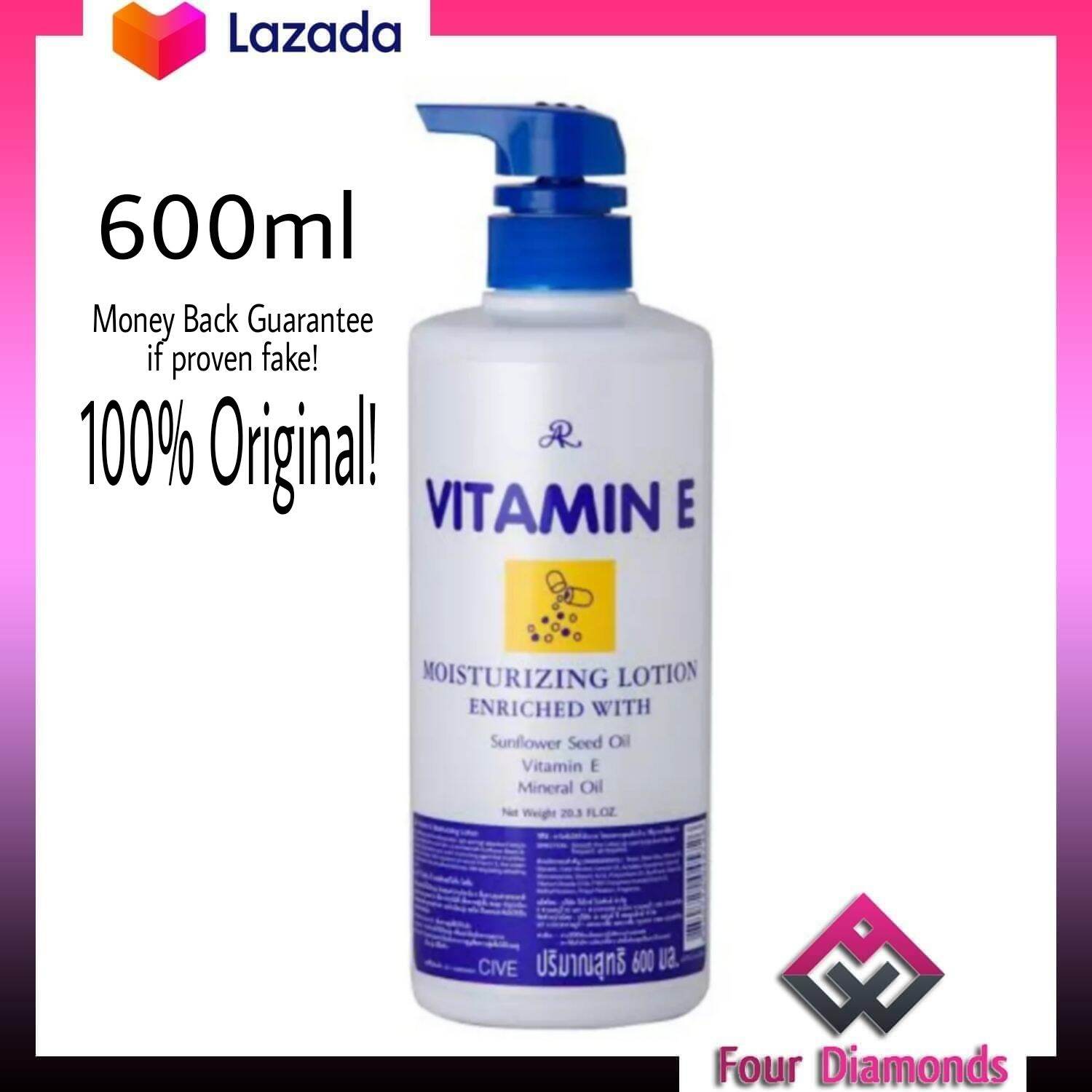 AR VITAMIN E LOTION (600ml) 100 AUTHENTIC Lazada PH