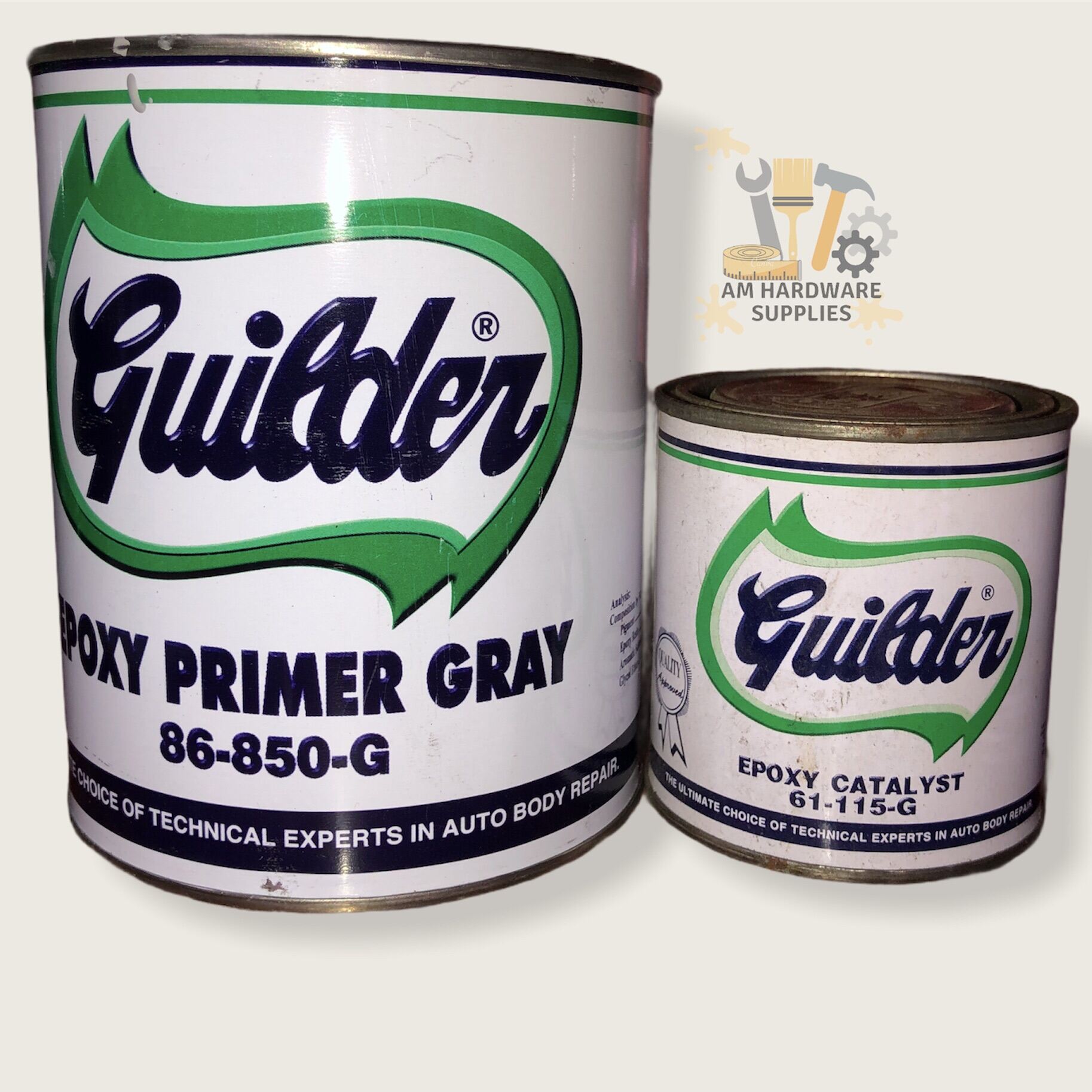 Guilder Epoxy Primer Gray W Catalyst 1 L 4 Liters Lazada PH