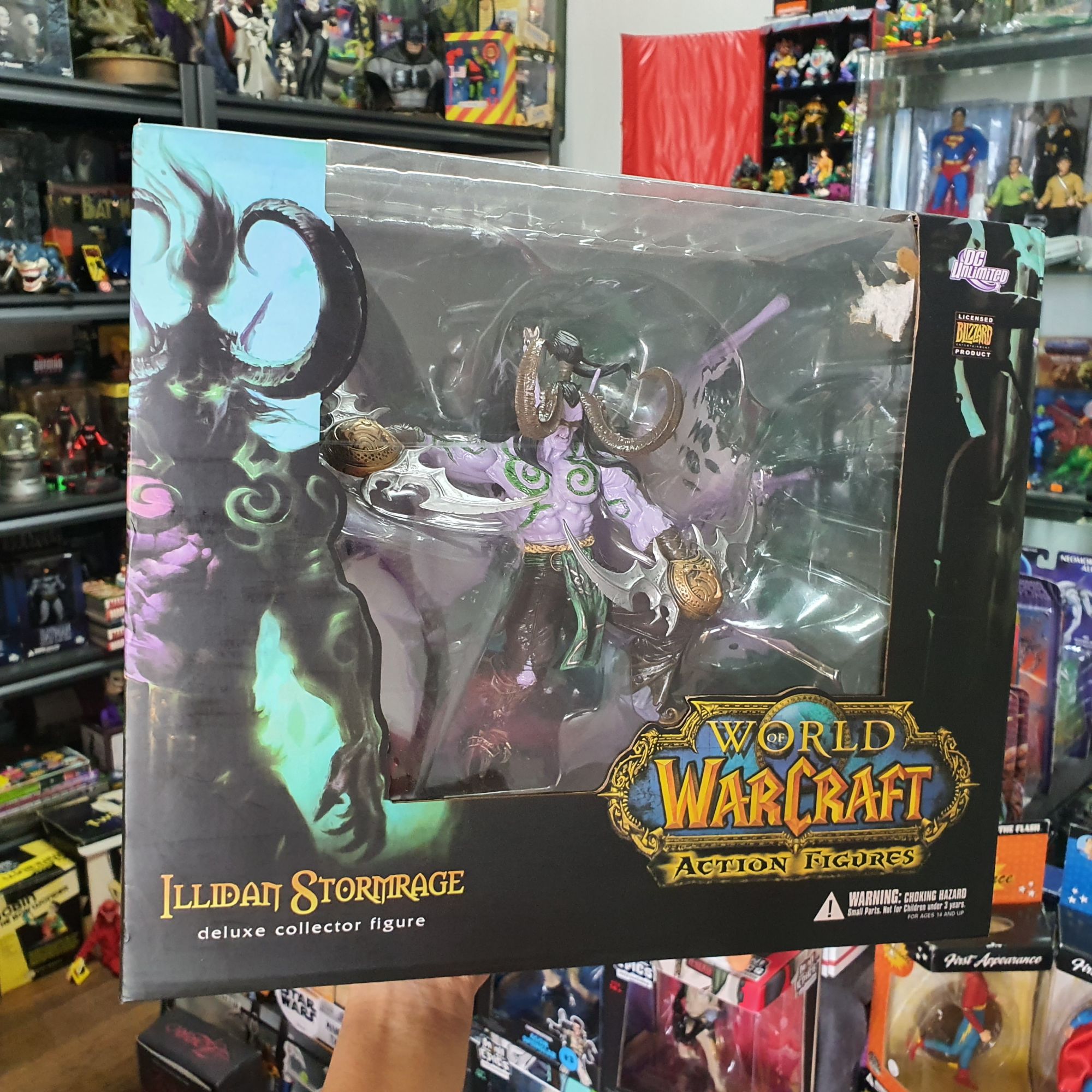 Illidan Stormrage deluxe collector figure from World of Warcraft