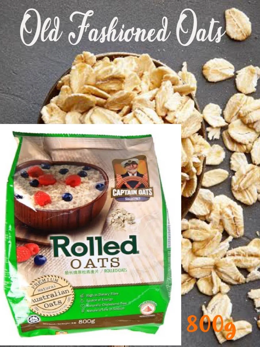 Captain Oats Rolled Oats Made in Australia 800g