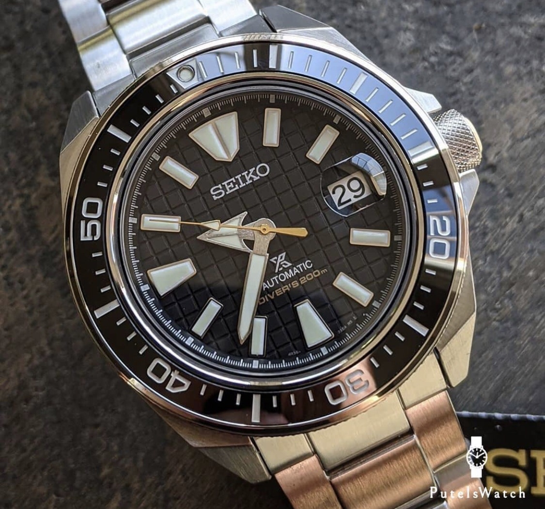 Men's Seiko Prospex King Samurai Ocean Manta Ray Automatic Watch SRPE35  SRPE35K1 