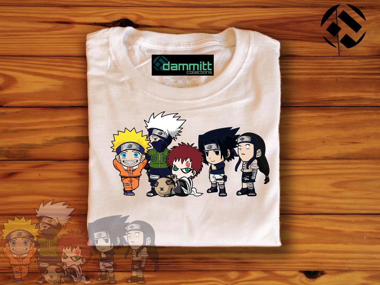 Download Naruto Gang Chibi Shirt for Kids and Adults Dammitt Collections | Lazada PH