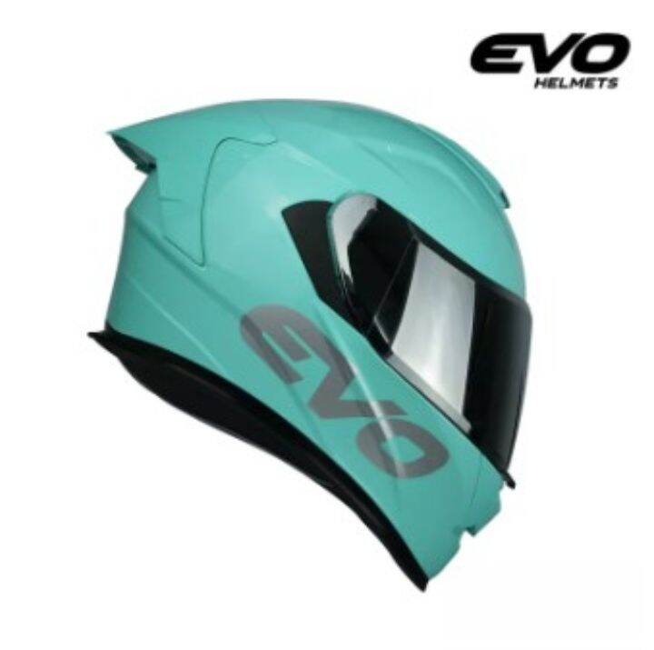 Evo Gt Pro Turquoise Blue Full Face Helmet Lazada Ph